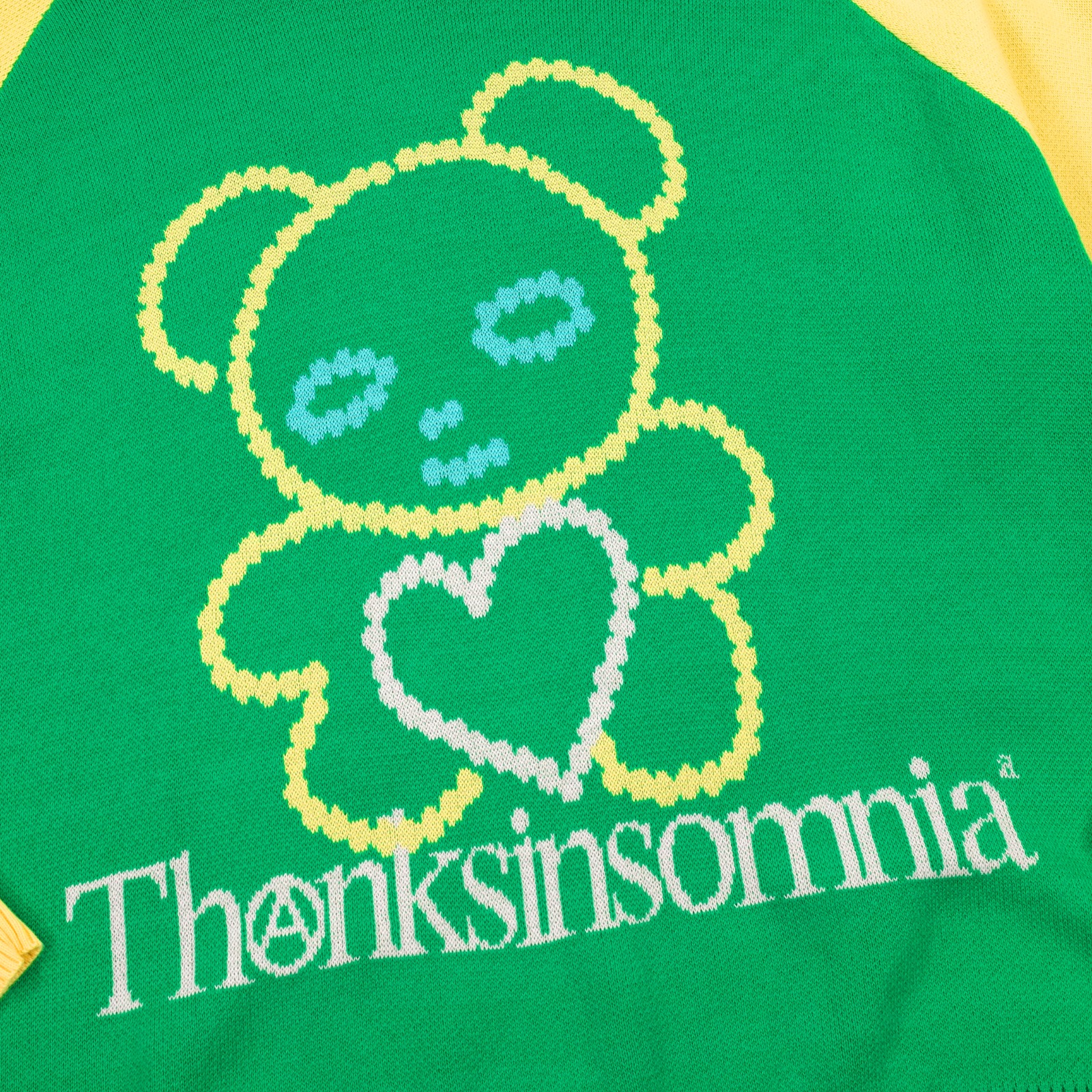 Sweater Trixa Green Yellow  Thanksinsomnia