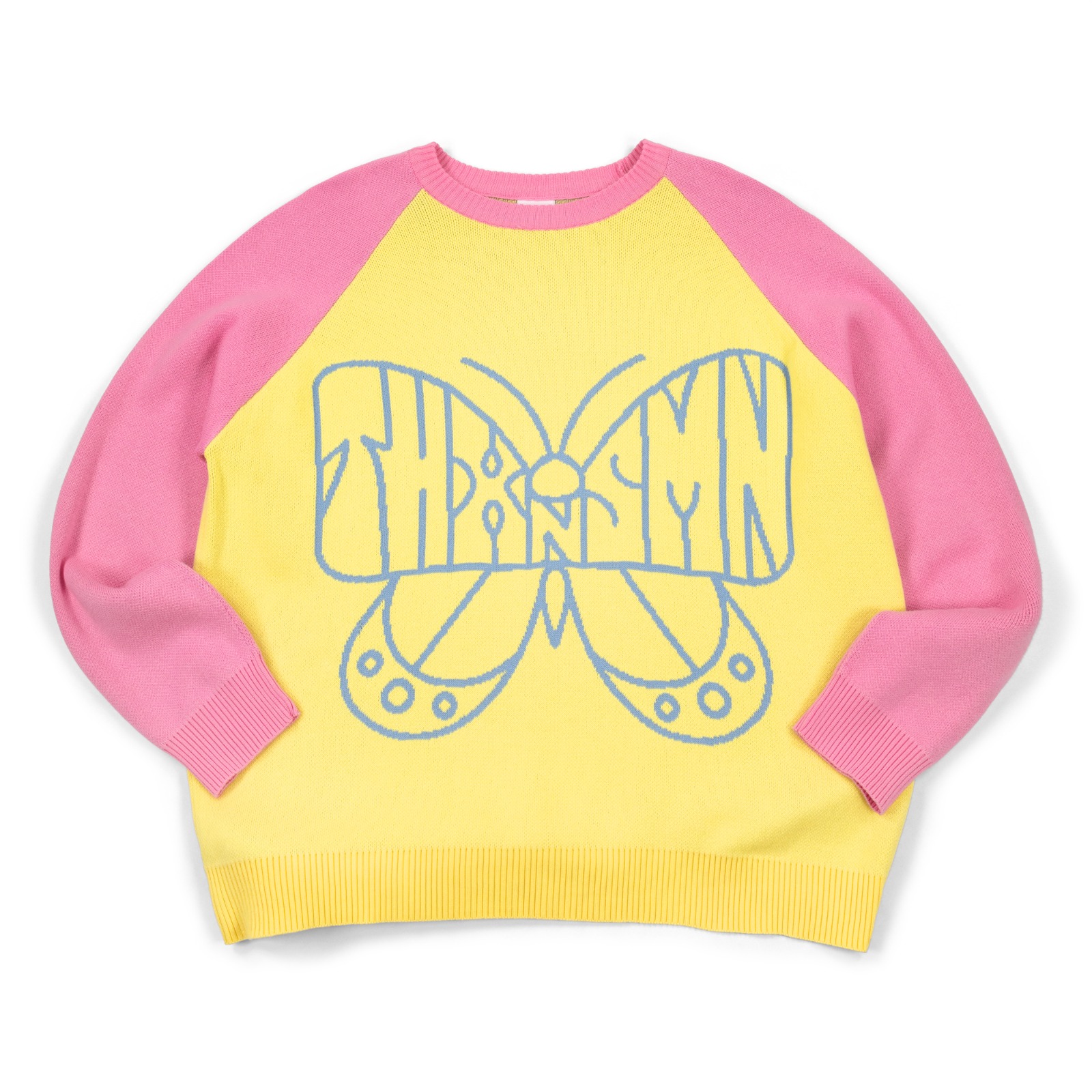Sweater Evana Yellow Pink  Thanksinsomnia