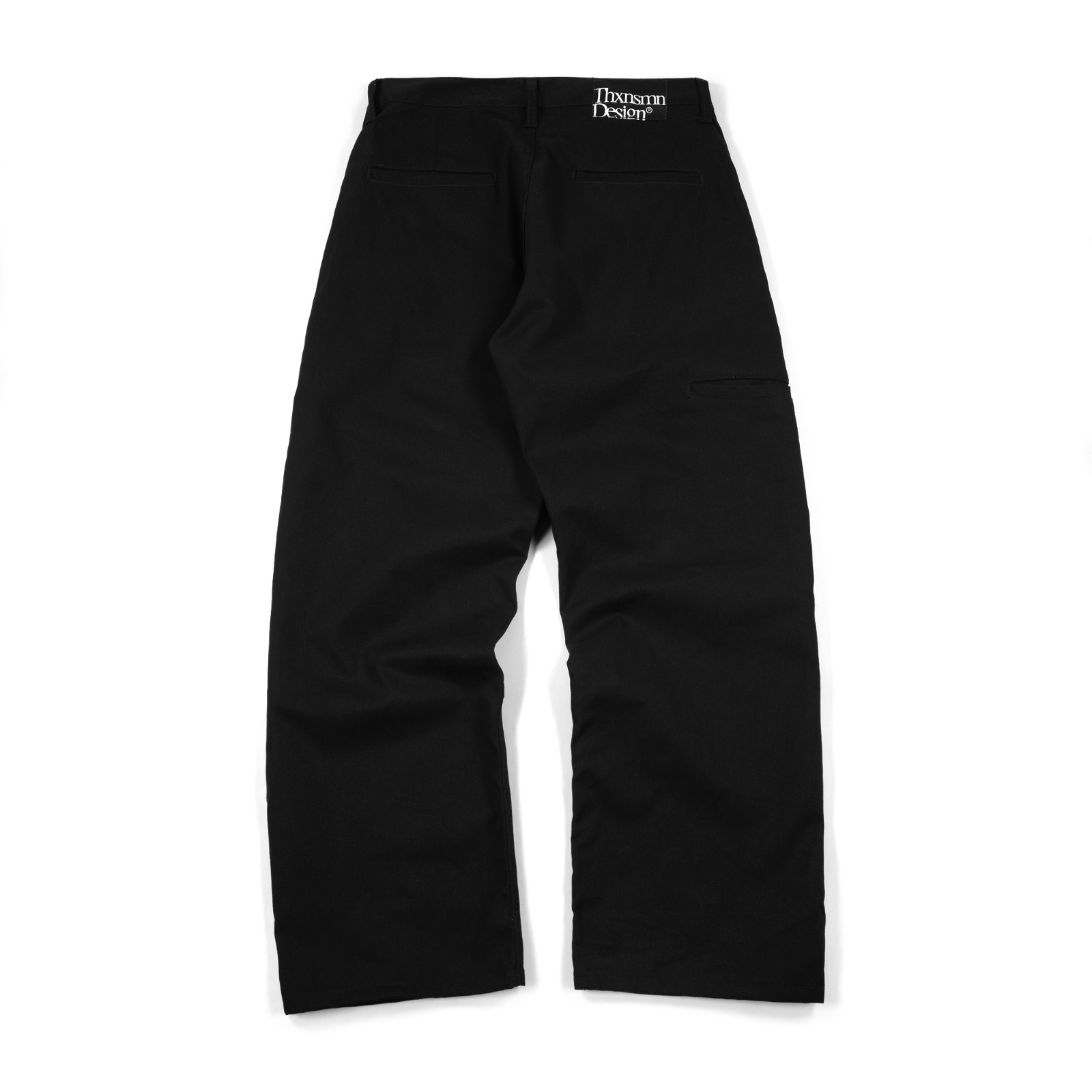 Work Pants Double Knee Gredisca Black Thanksinsomnia