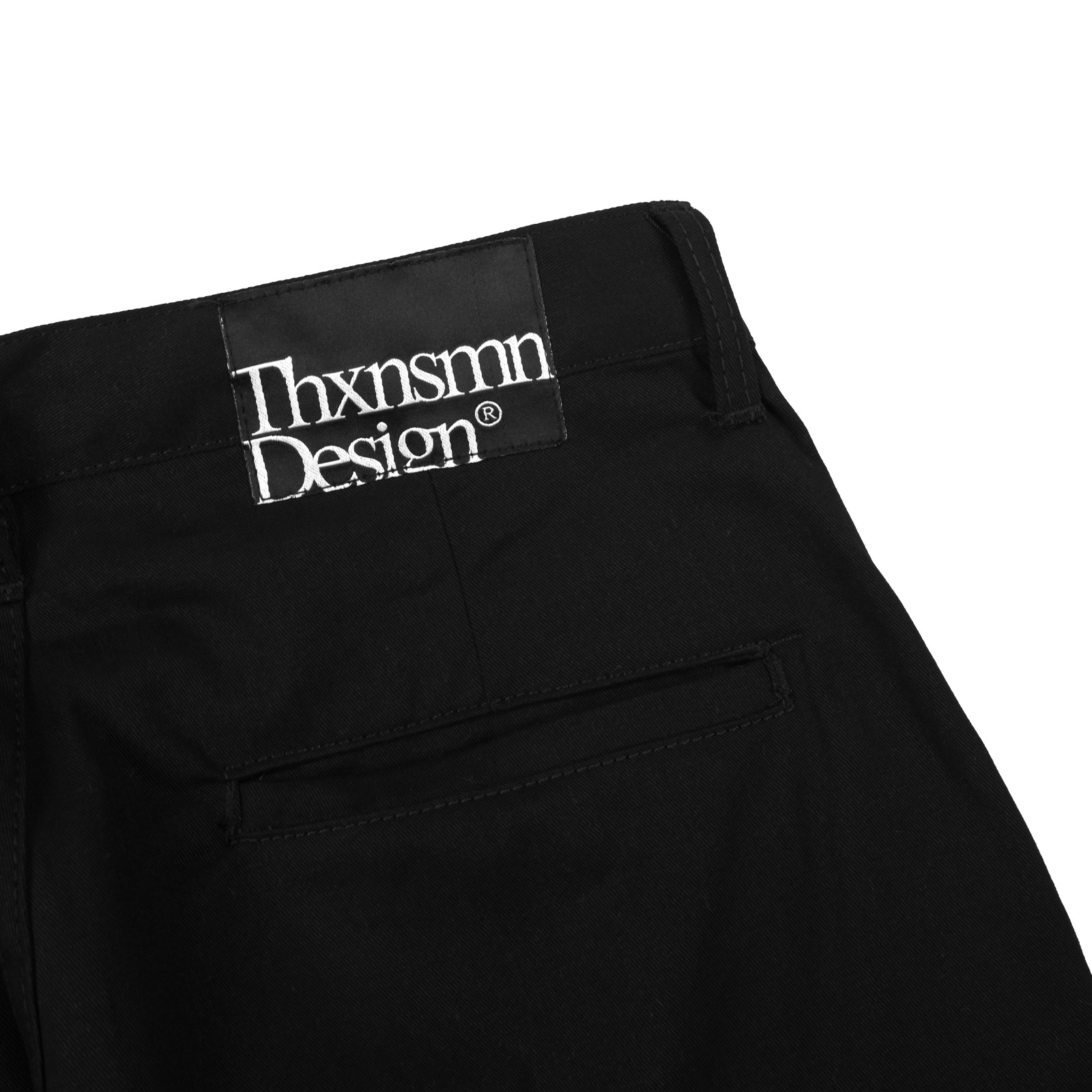 Work Pants Double Knee Gredisca Black Thanksinsomnia
