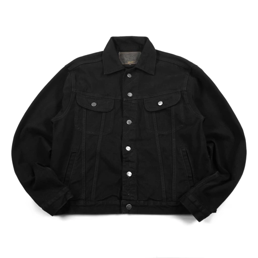 Denim Jacket Marriza Basic Black Thanksinsomnia