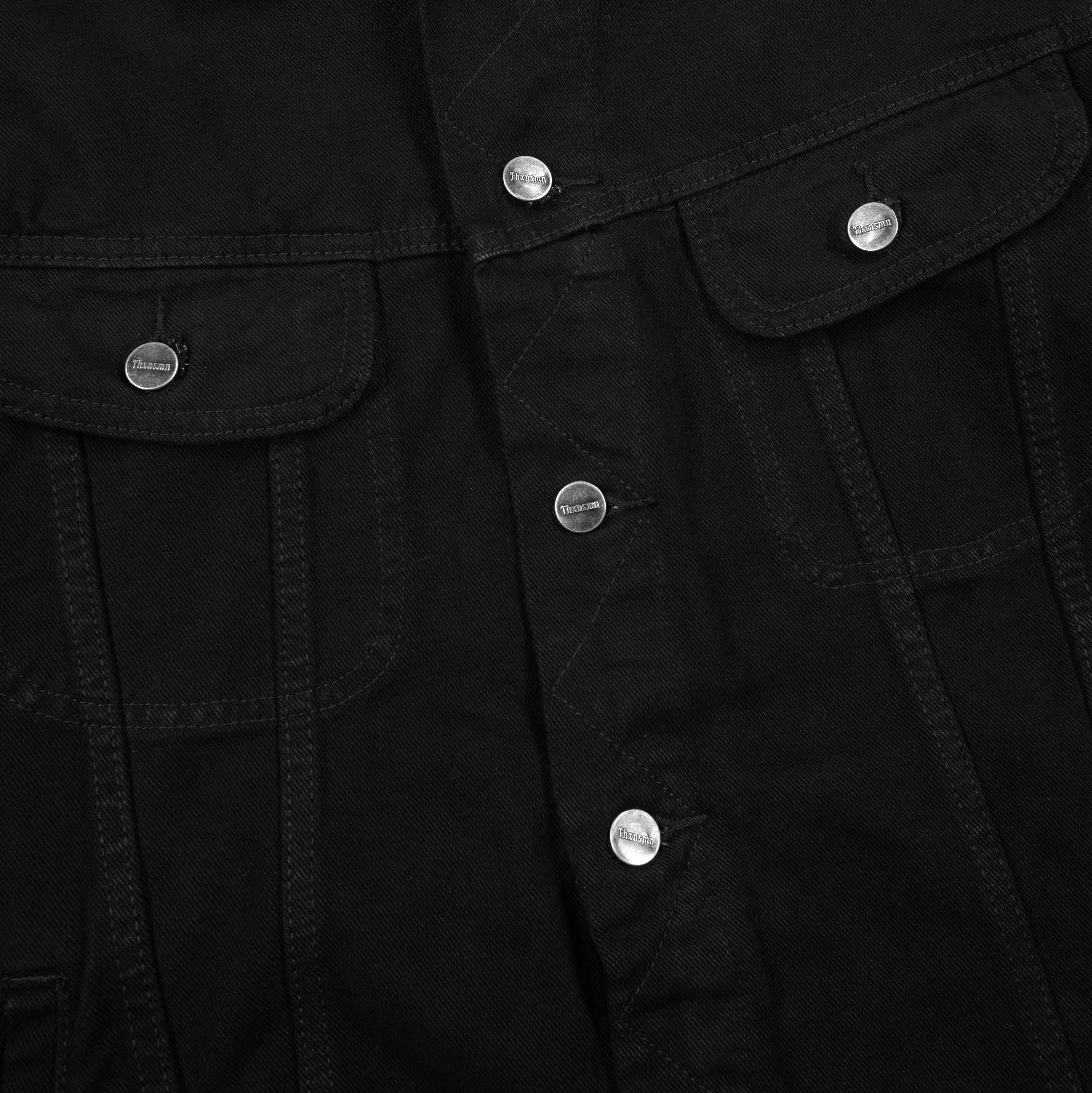Denim Jacket Marriza Basic Black Thanksinsomnia