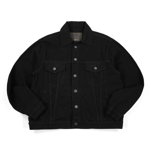 Denim Jacket Hailey Basic Black Thanksinsomnia