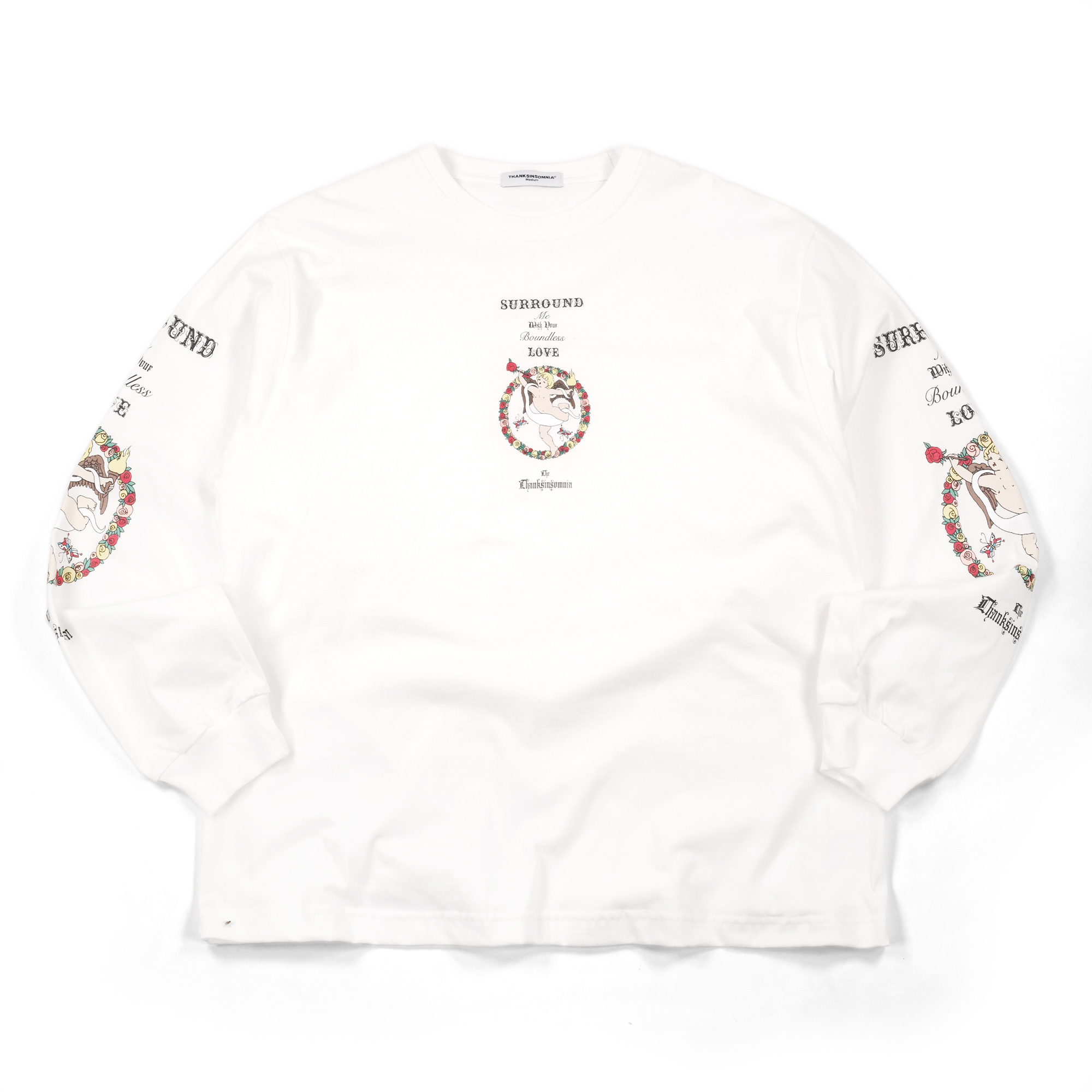Long Sleeve Letizia White Thanksinsomnia