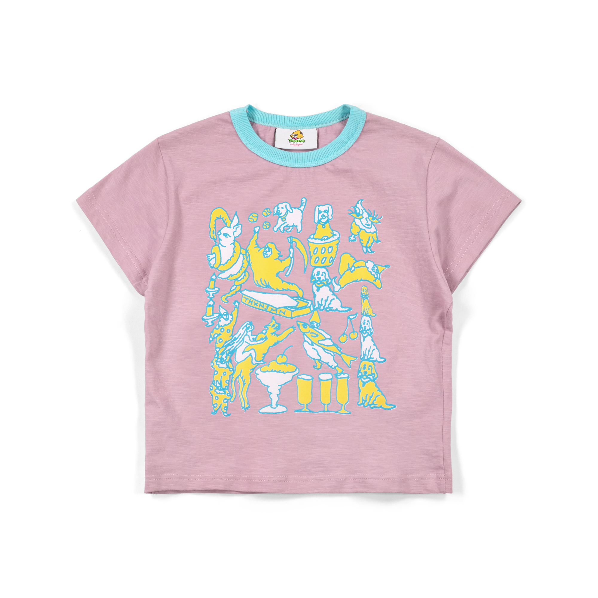 Baby Tee Jahona Purple Thanksinsomnia Girls