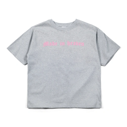 Tshirt Typo Ezoza Grey - Cotton 250GSM Thanksinsomnia