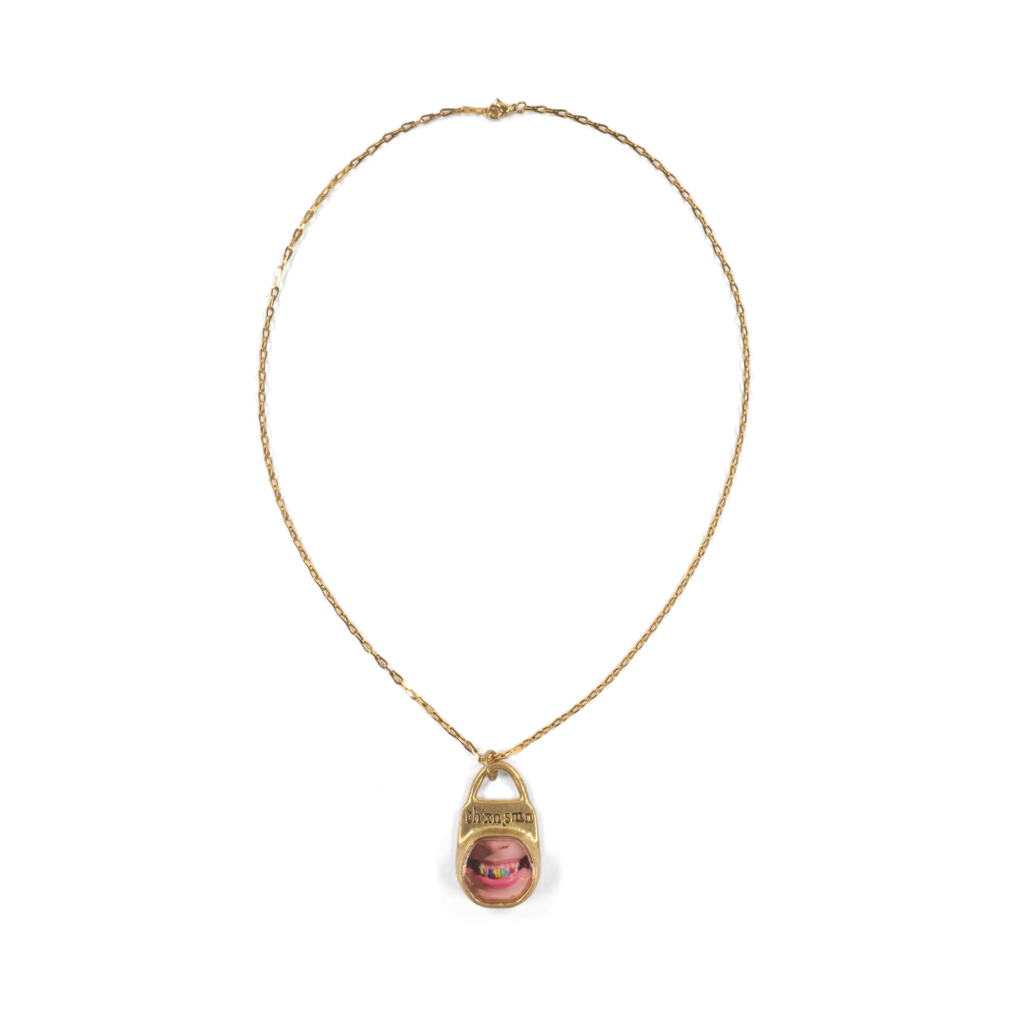 Necklace Aynura Golden Thanksinsomnia
