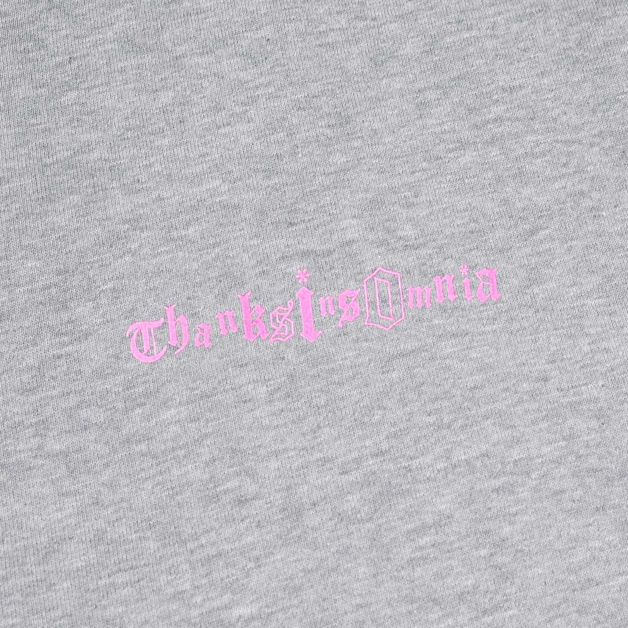 Tshirt Typo Ezoza Grey - Cotton 250GSM Thanksinsomnia