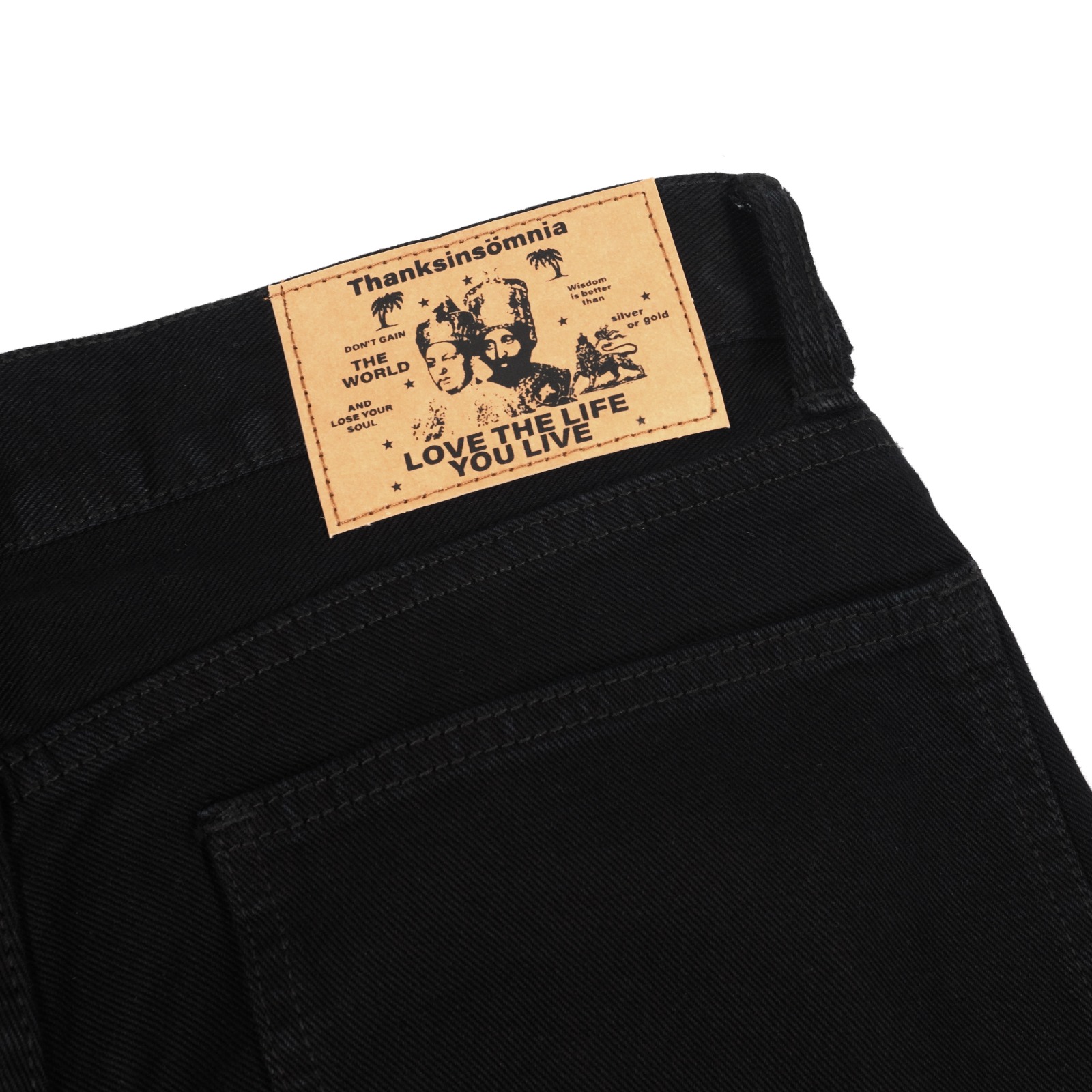 Jort Pant Azella Studded Black Thanksinsomnia