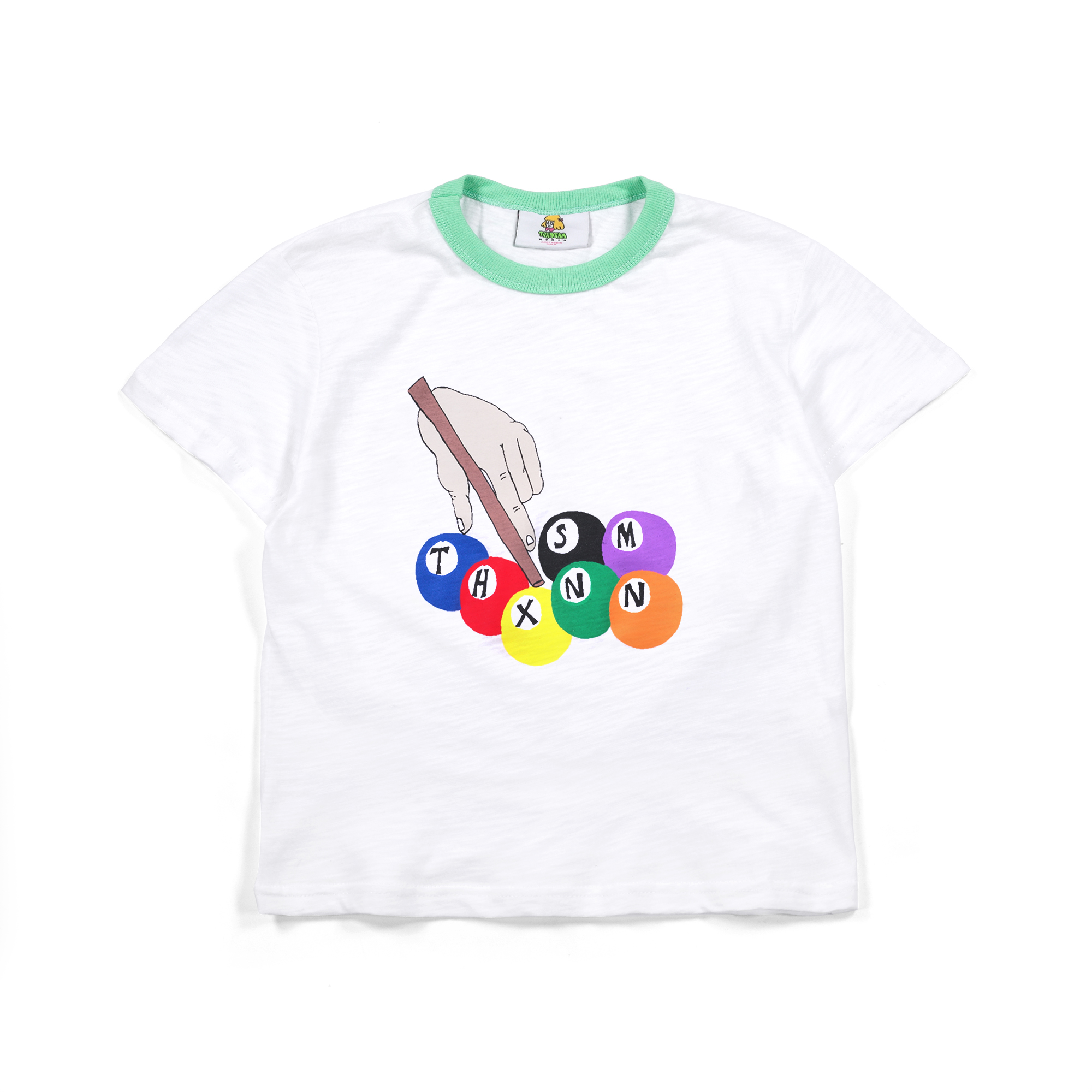 Baby Tee Stella White Thanksinsomnia Girls