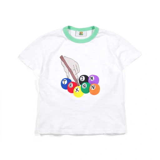 Baby Tee Stella White Thanksinsomnia Girls