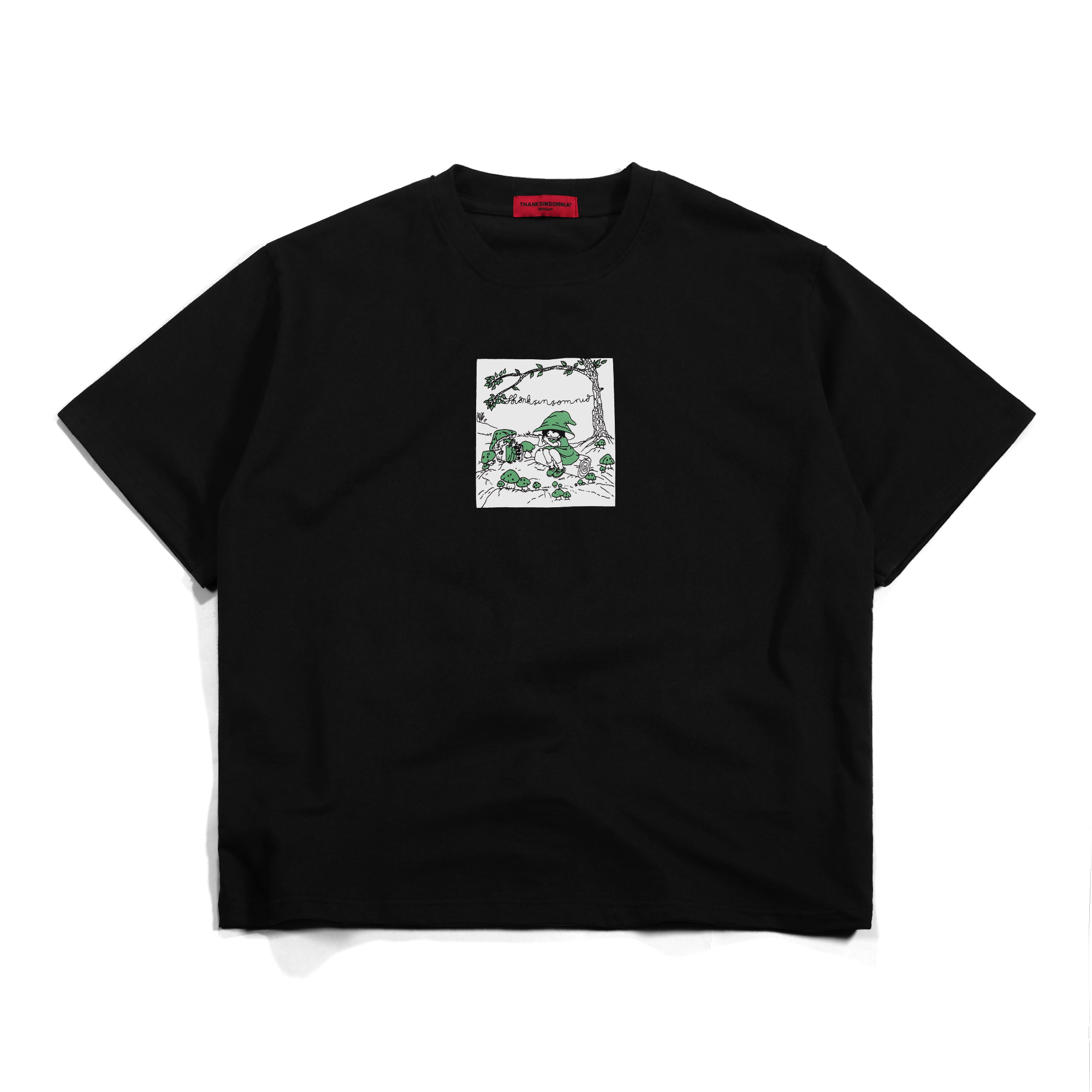 Tshirt Gyara Black Thanksinsomnia