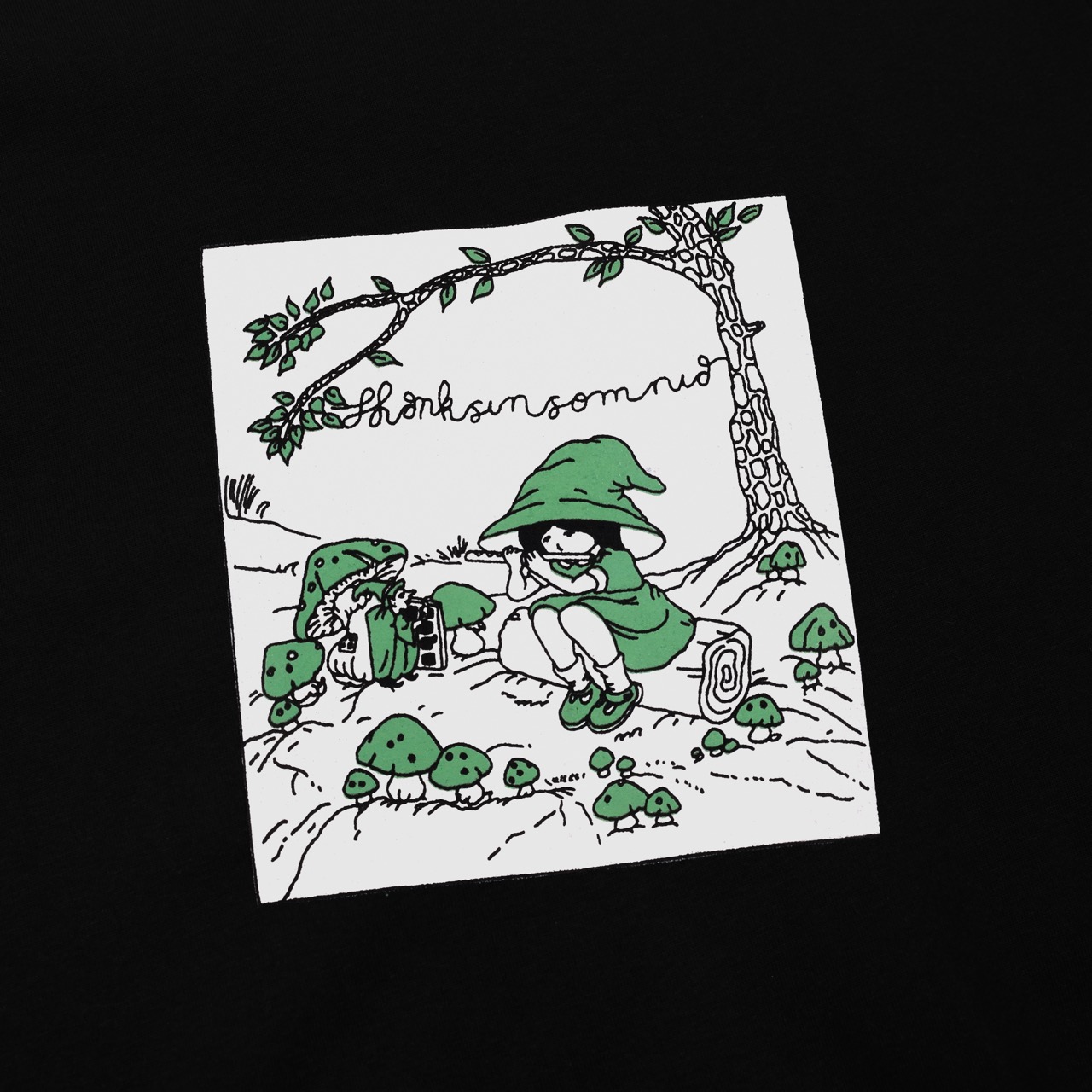 Tshirt Gyara Black Thanksinsomnia