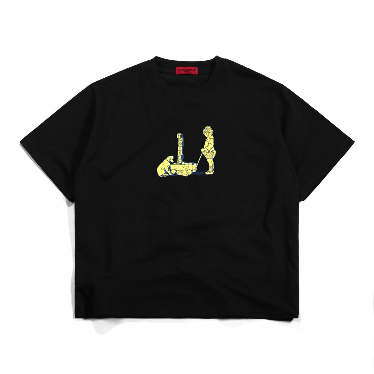 Tshirt Gianea Black Thanksinsomnia