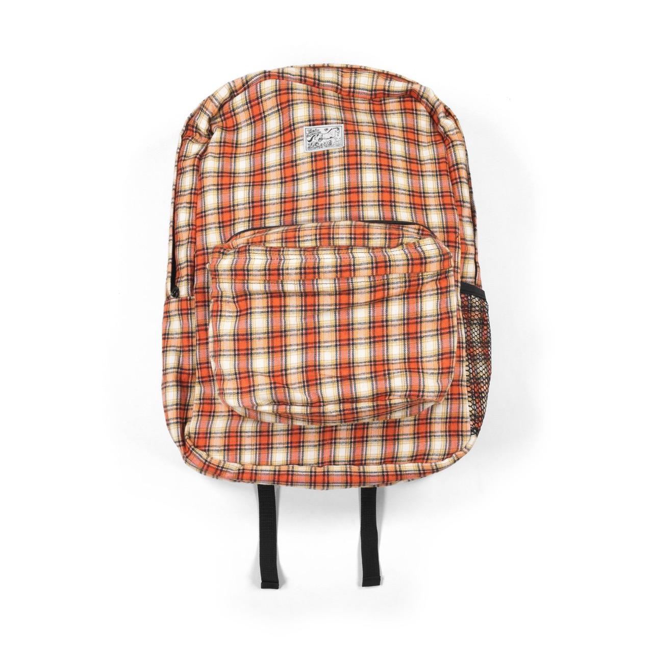 Backpack Julea Orange Plaid Thanksinsomnia