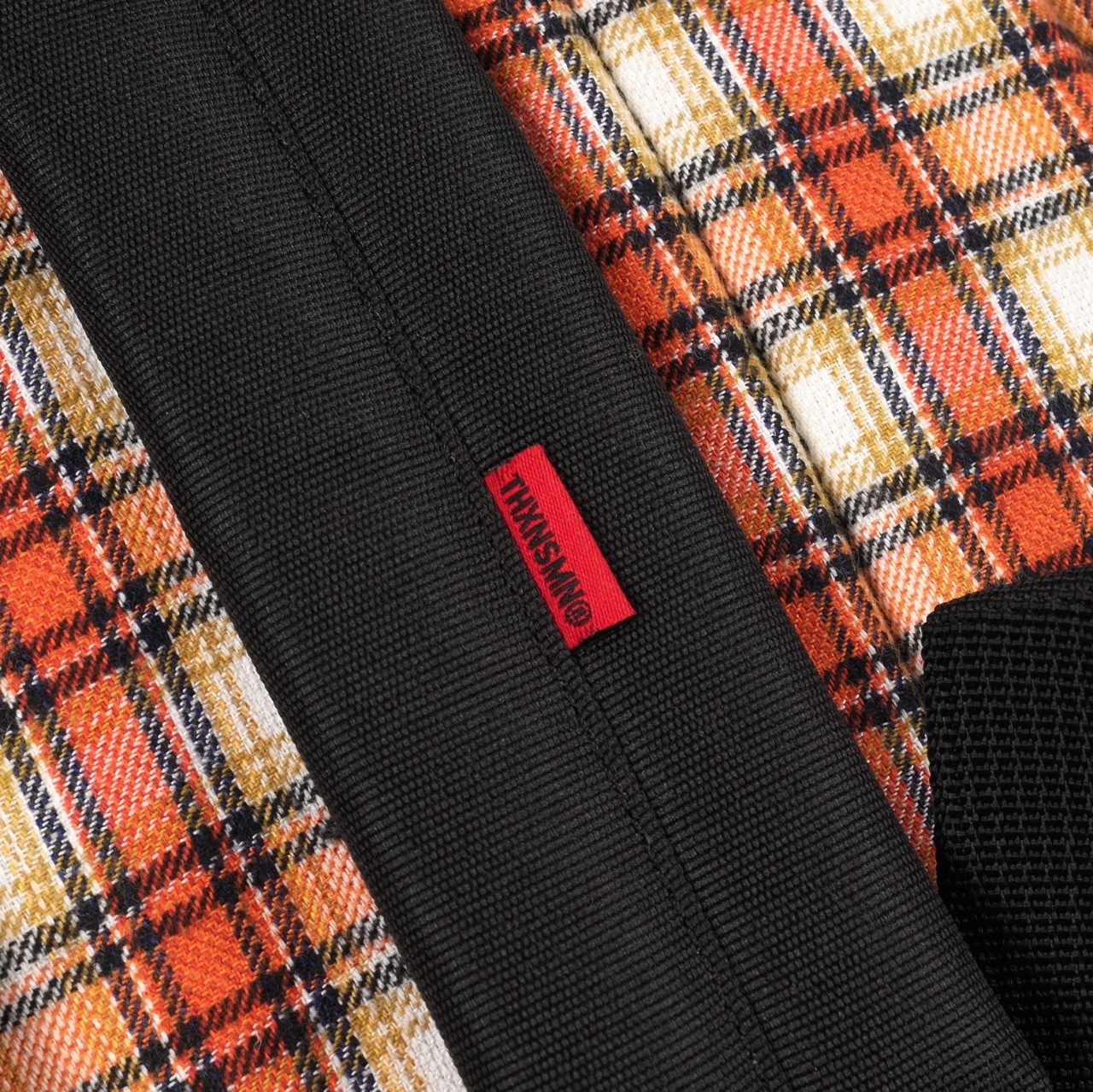 Backpack Julea Orange Plaid Thanksinsomnia