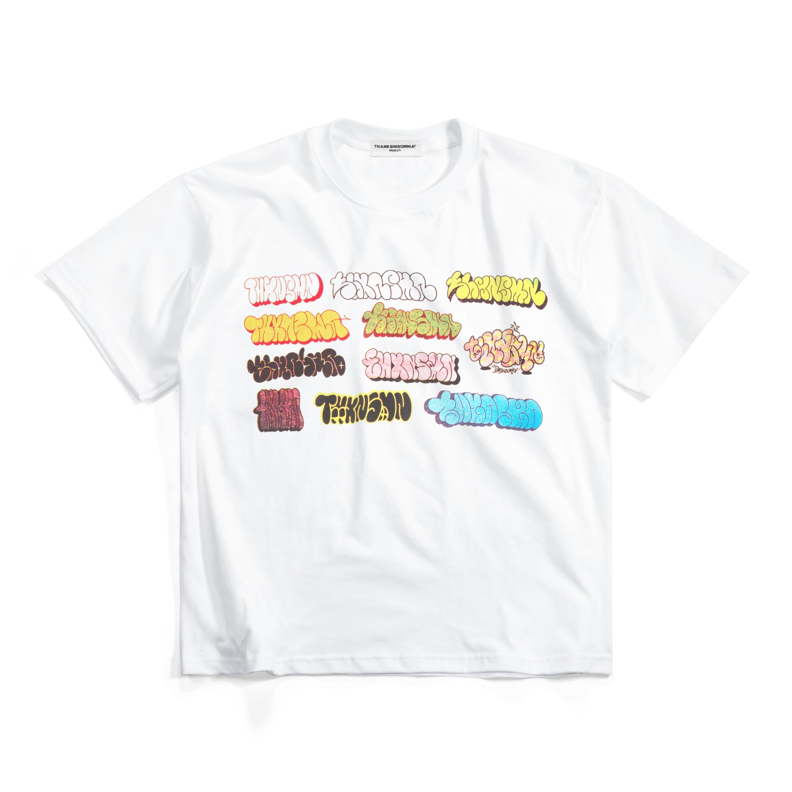 Tshirt Heidie White Thanksinsomnia