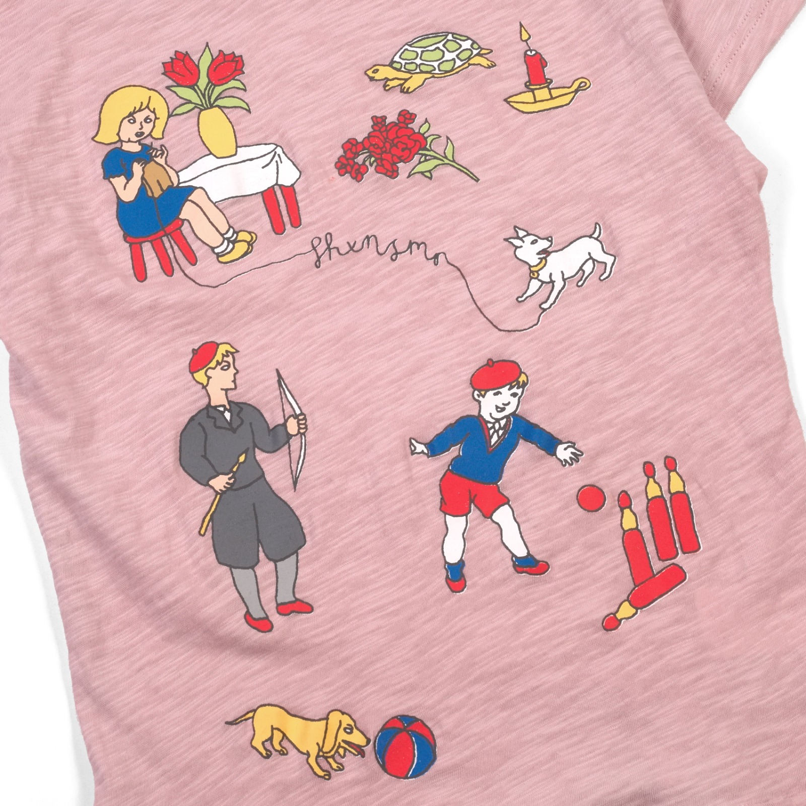 Baby Tee Mila Pink Thanksinsomnia Girls