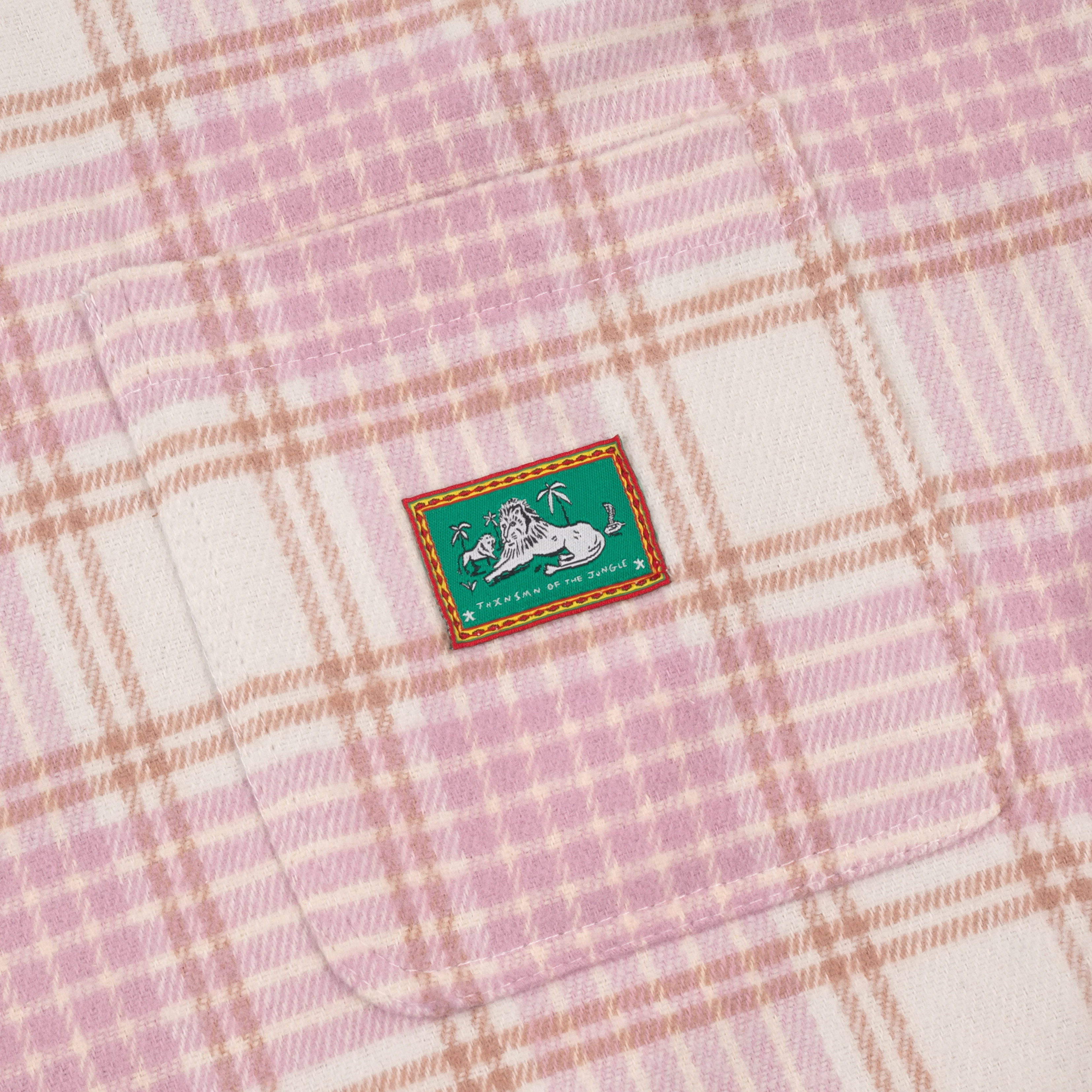 04 - Oversized Flannel Long Shirt Yezelin Light Purple Thanksinsomnia