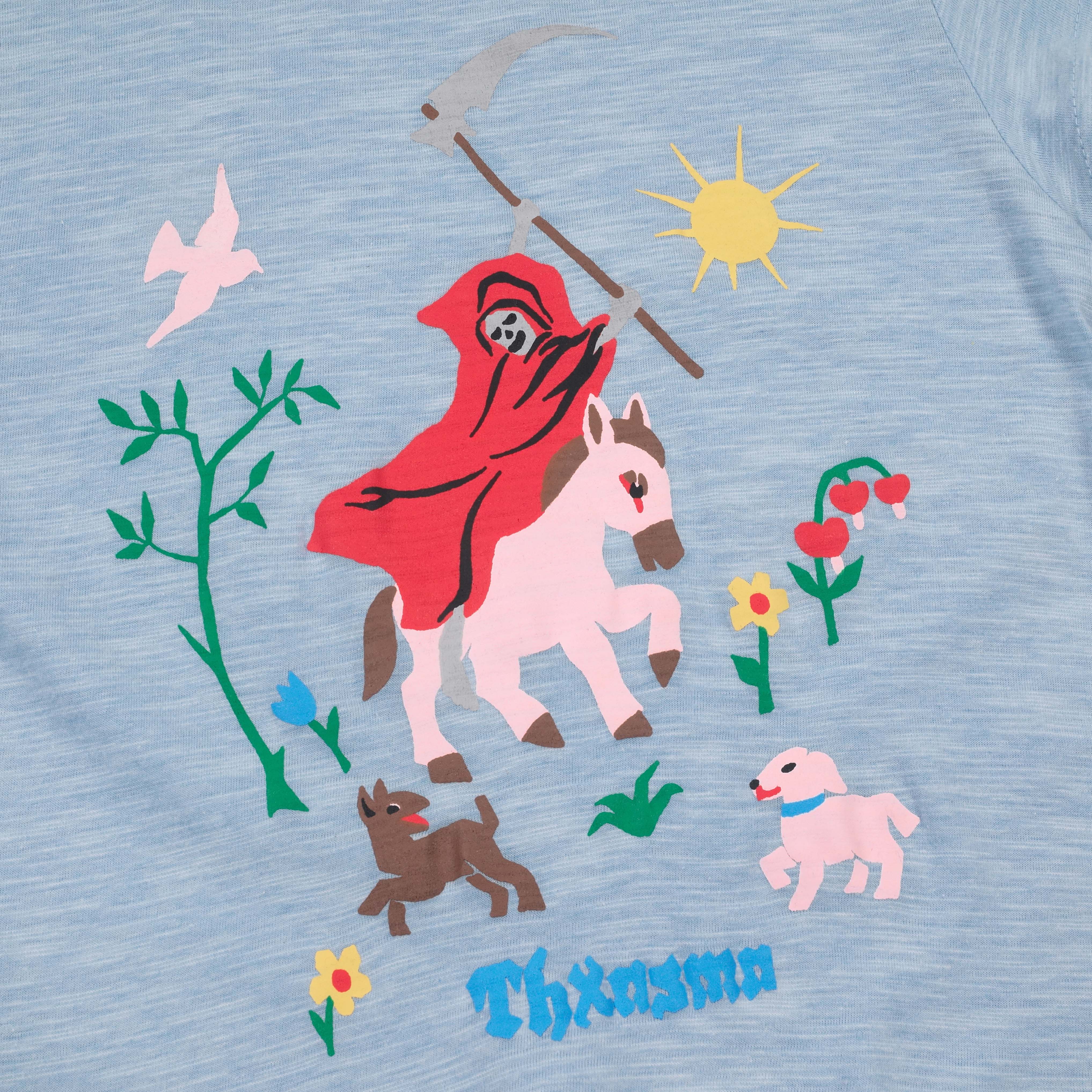 Baby Tee Nellie Light Blue Thanksinsomnia Girls