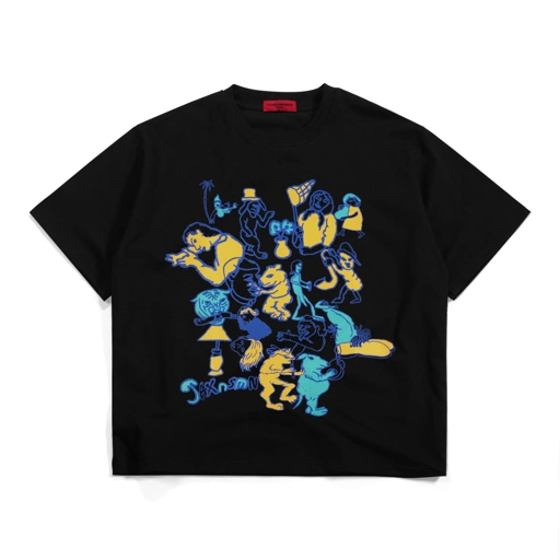 Tshirt Oyzira Black Thanksinsomnia