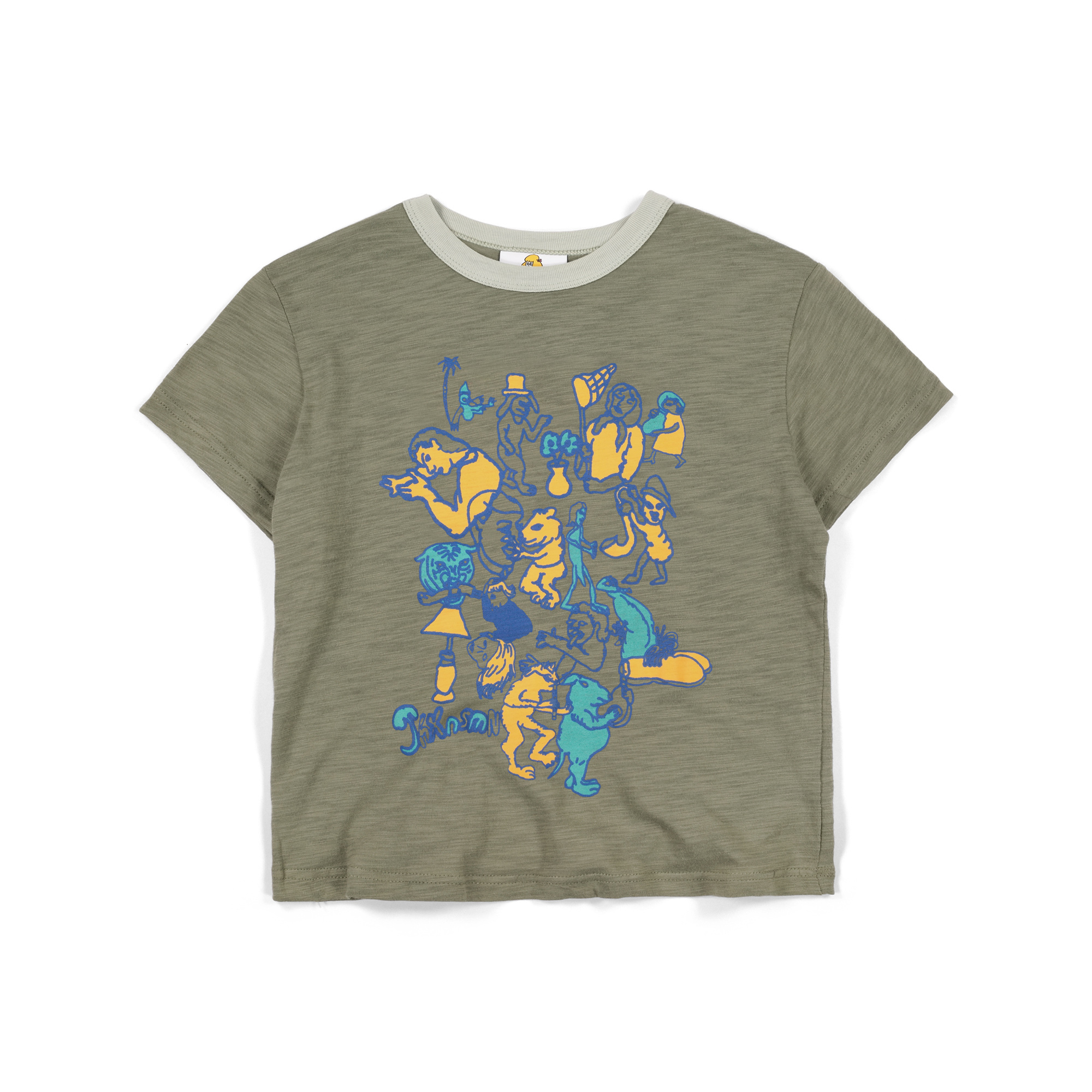 Baby Tee Oyzira Green Thanksinsomnia Girls
