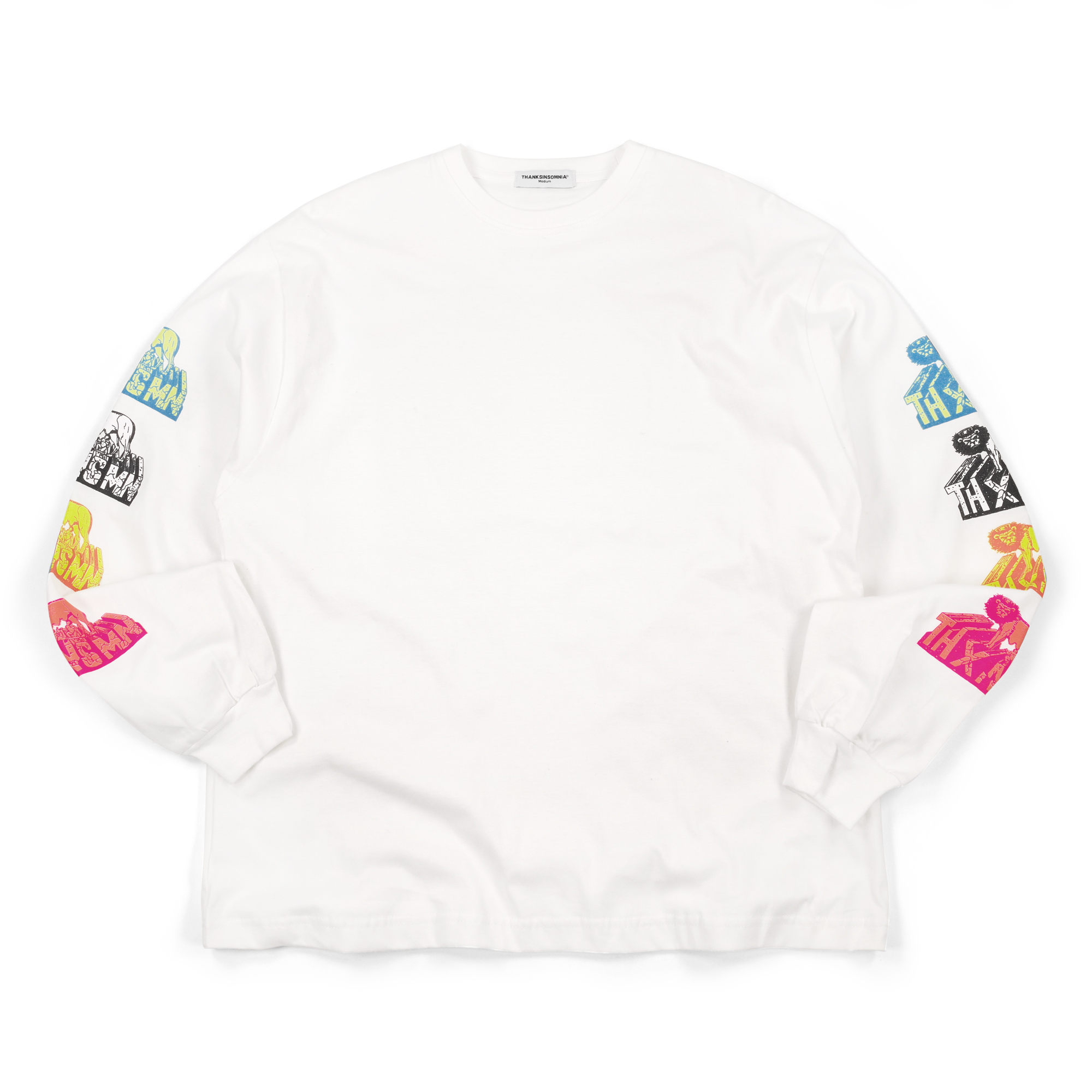 Longsleeve Esha White Thanksinsomnia