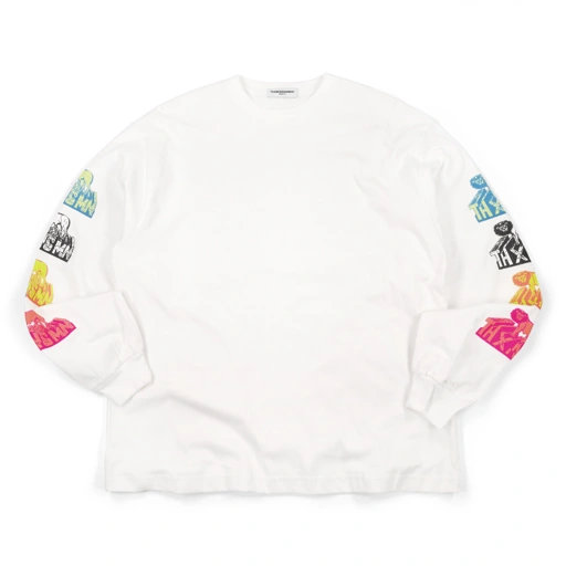 Longsleeve Esha White Thanksinsomnia
