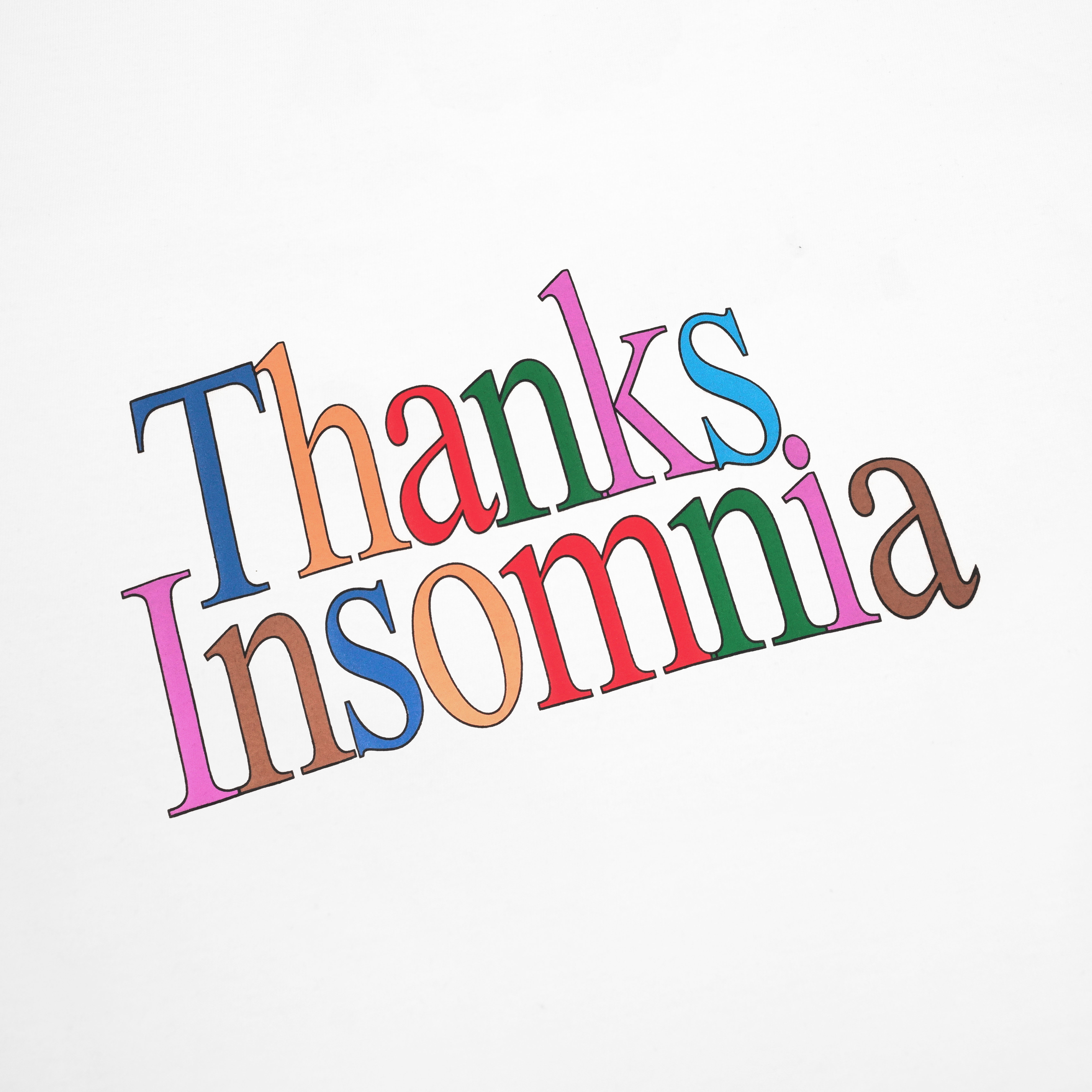 Tshirt Firtsa White Thanksinsomnia