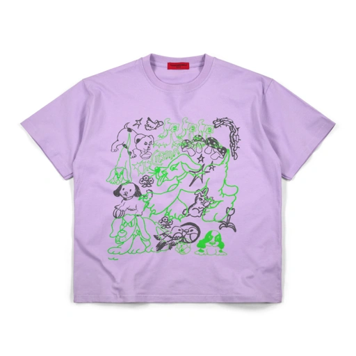 Tshirt Gabbie Purple Thanksinsomnia