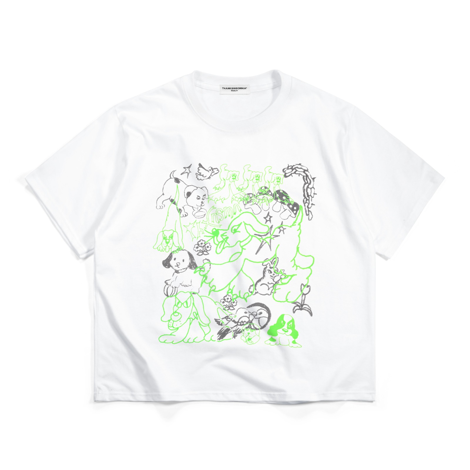 Tshirt Gabbie White Thanksinsomnia