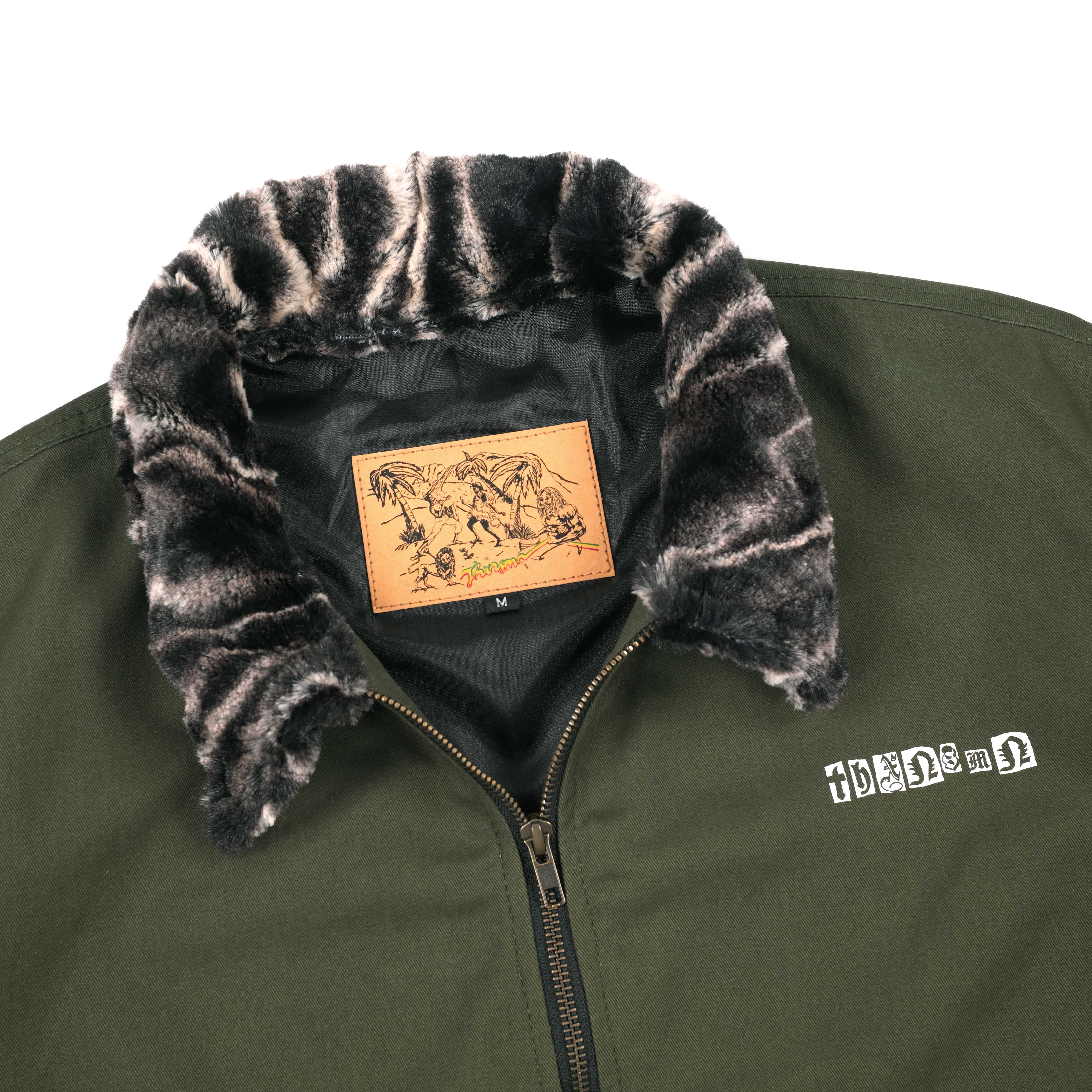 Jacket Gamila Lanny Dark Olive Thanksinsomnia