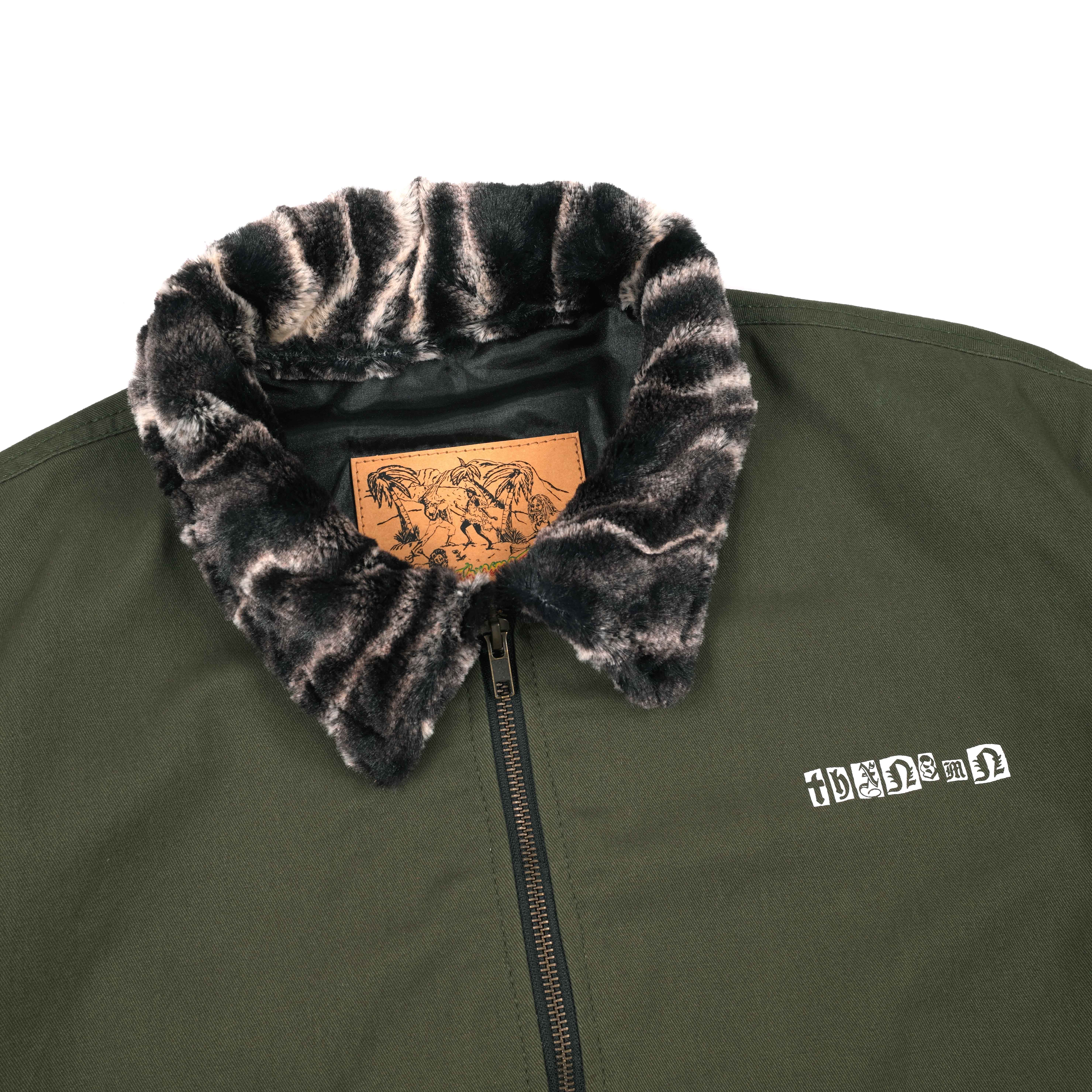 Jacket Gamila Lanny Dark Olive Thanksinsomnia