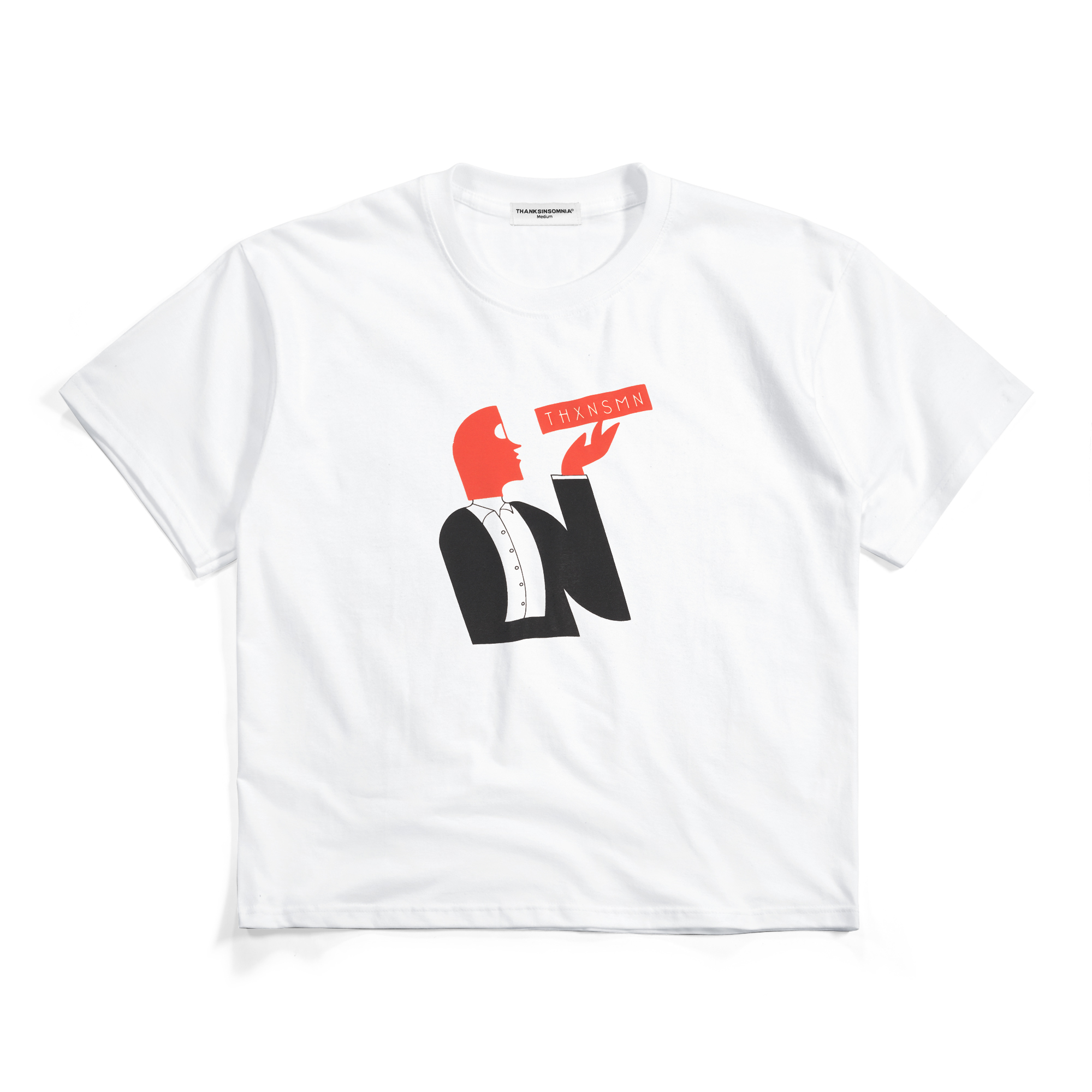 Tshirt Firuza White Thanksinsomnia