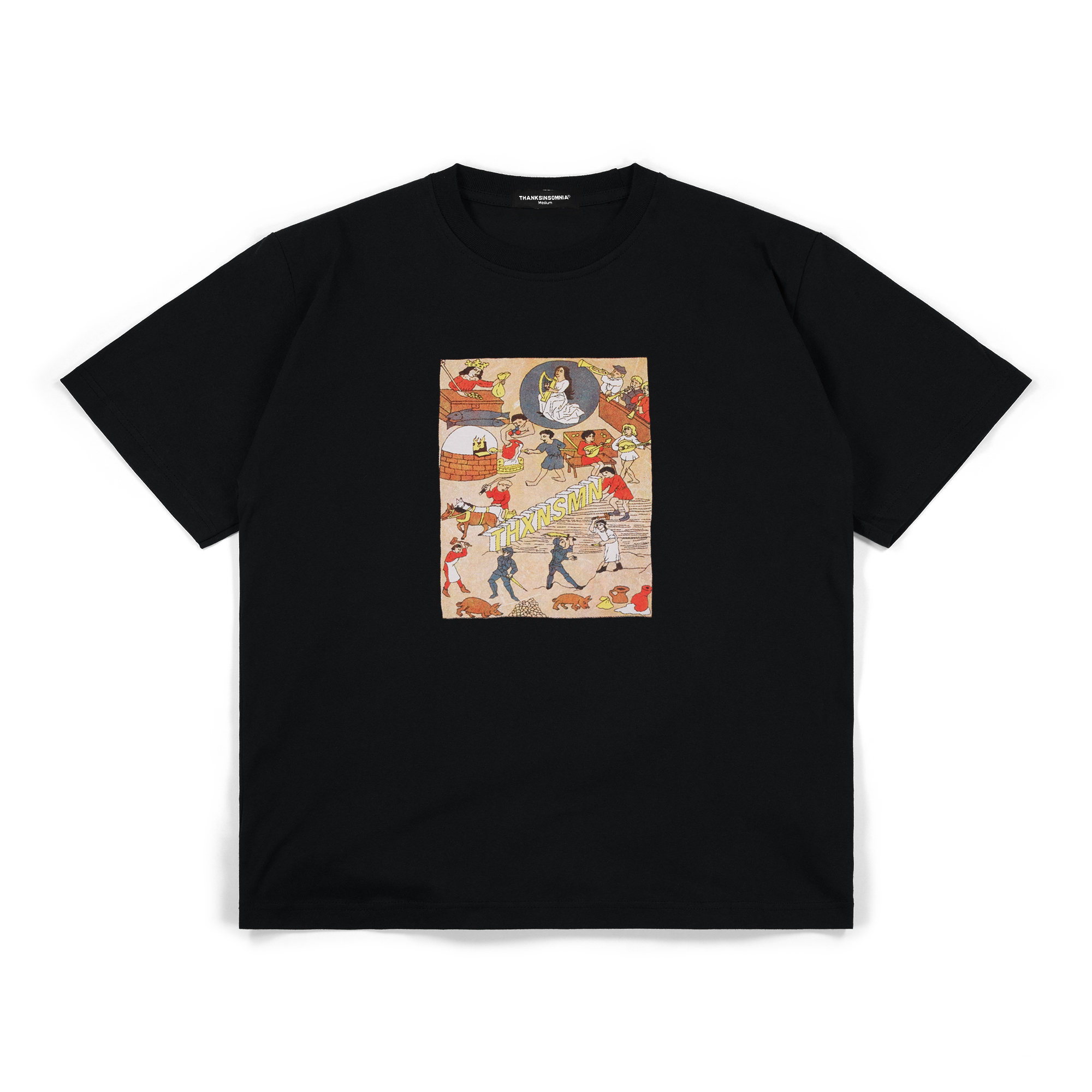 Tshirt Fazilla Black Thanksinsomnia