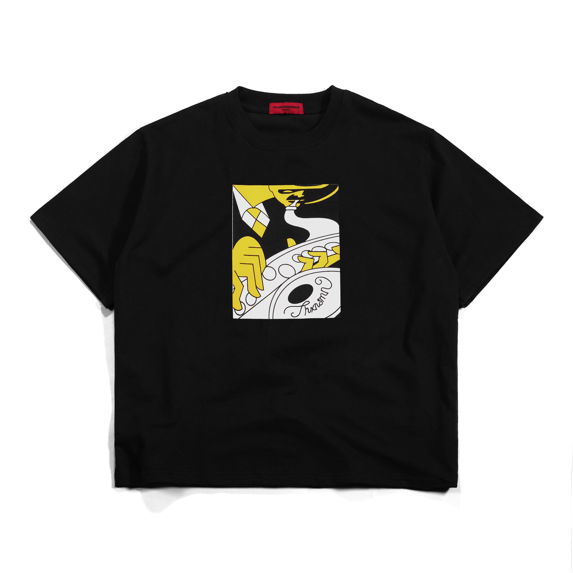 Tshirt Izyane Black Thanksinsomnia
