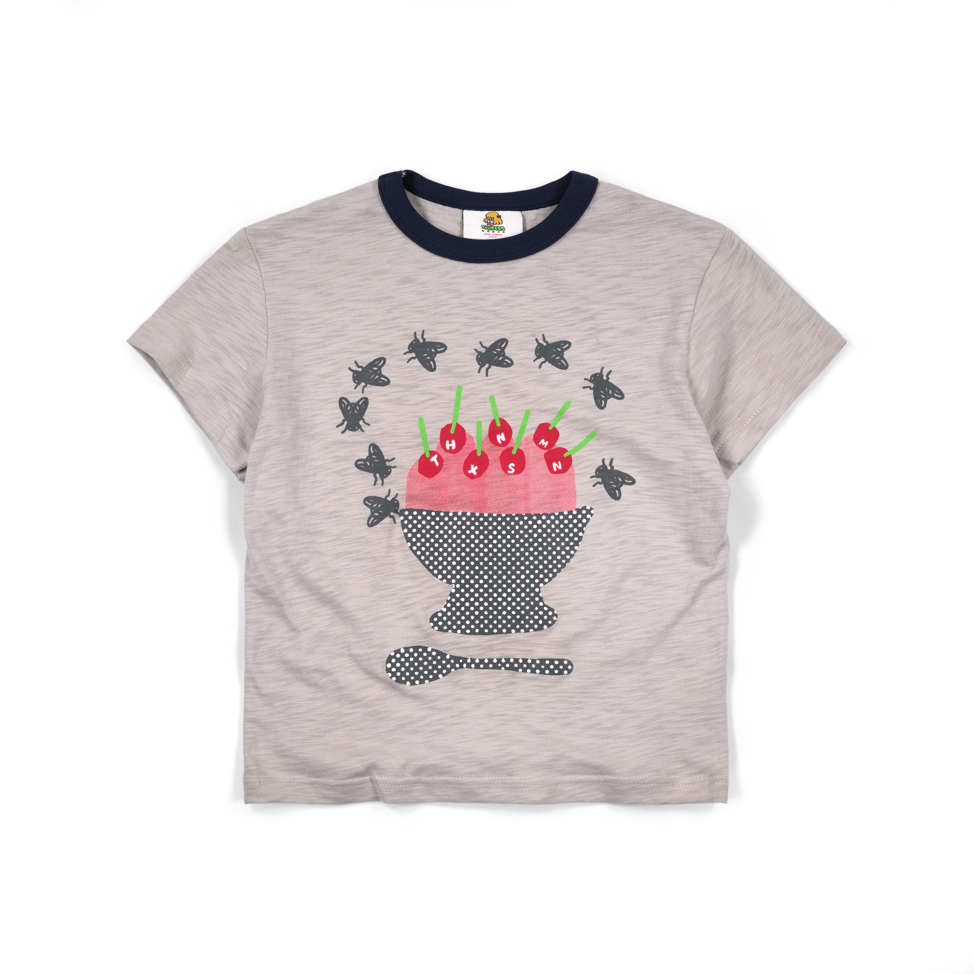 Baby Tee Kennedy Grey Thanksinsomnia Girls