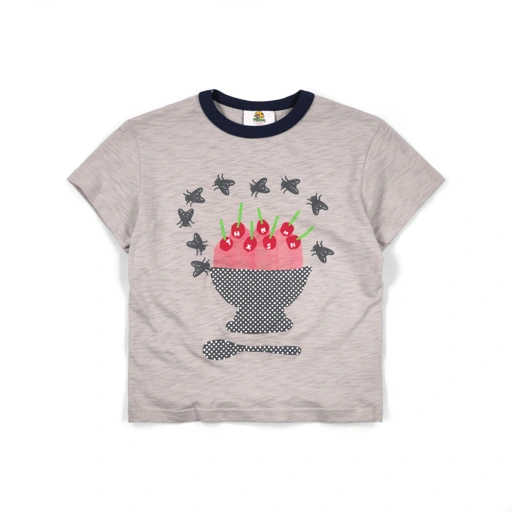 Baby Tee Kennedy Grey Thanksinsomnia Girls