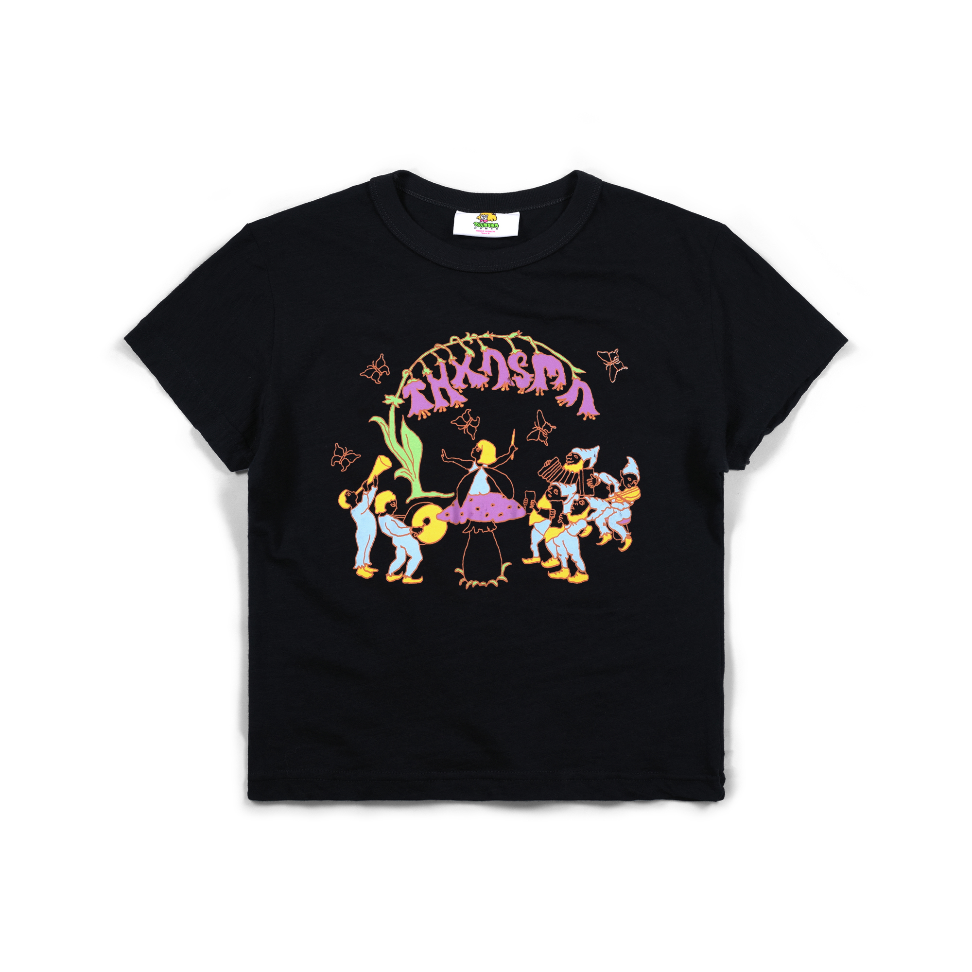 Baby Tee Kriziana Black Thanksinsomnia Girls