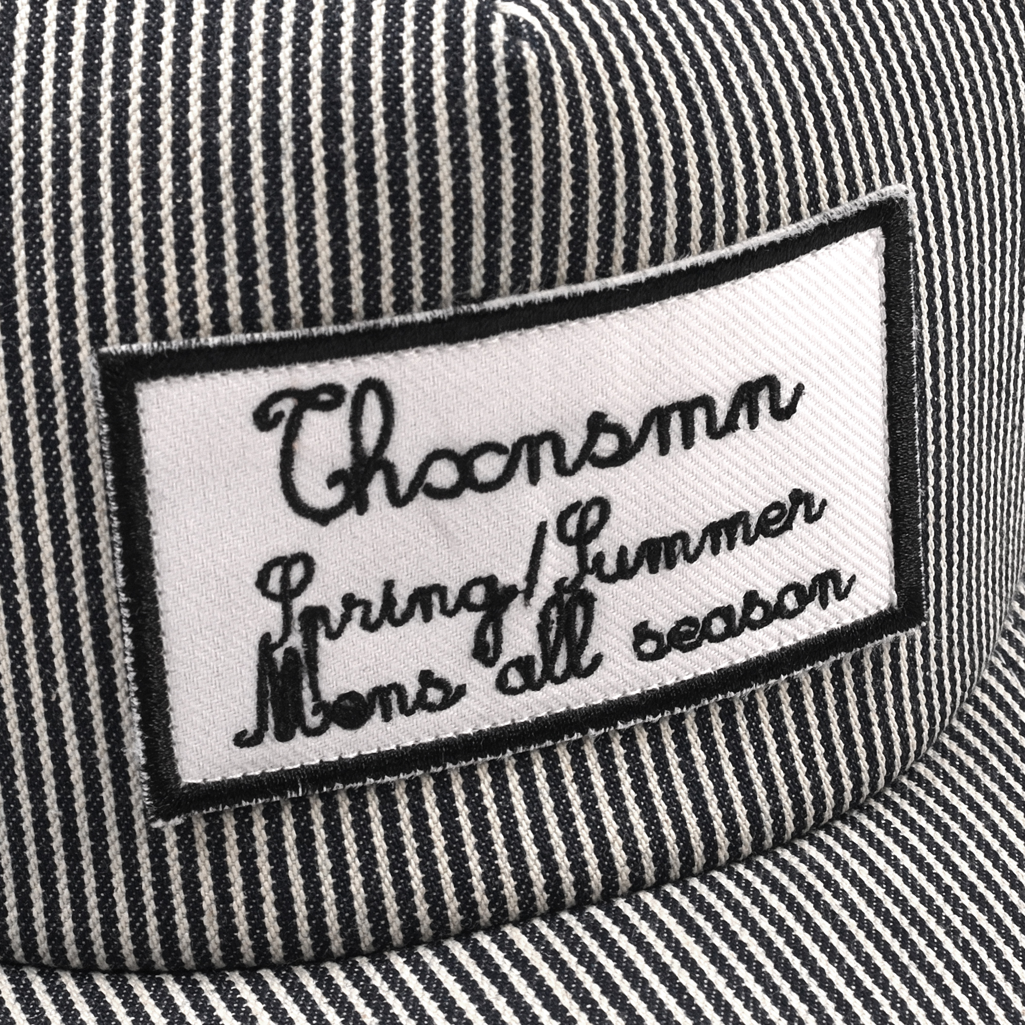 Trucker Hat Oliva Navy Stripe Thanksinsomnia
