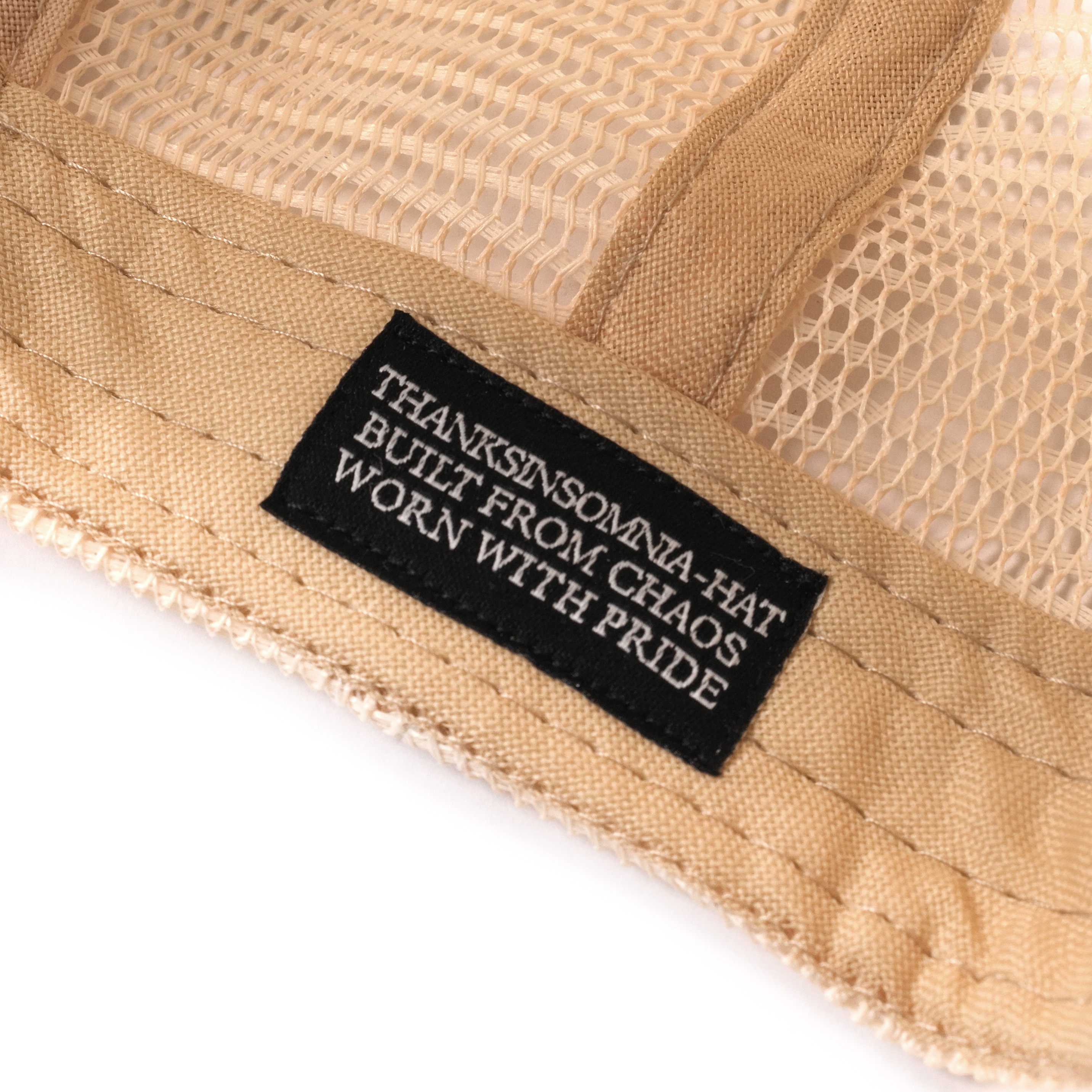 Trucker Hat Oliva Navy Stripe Thanksinsomnia