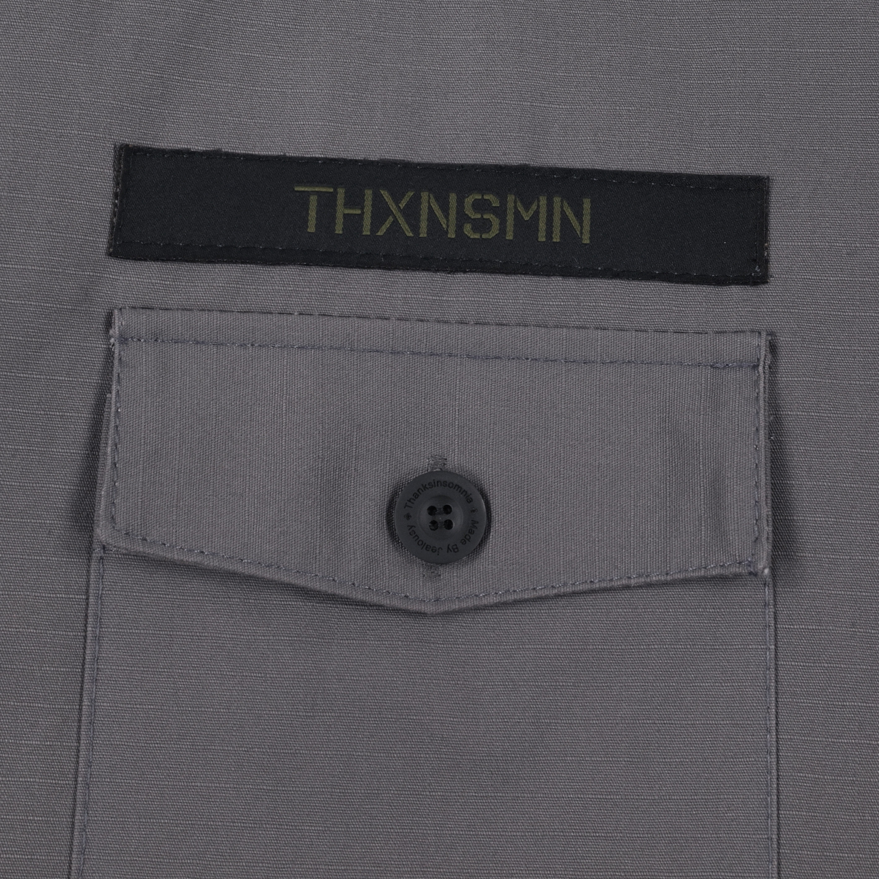 Oversized Shirt Jacket Yarea Grey Thanksinsomnia