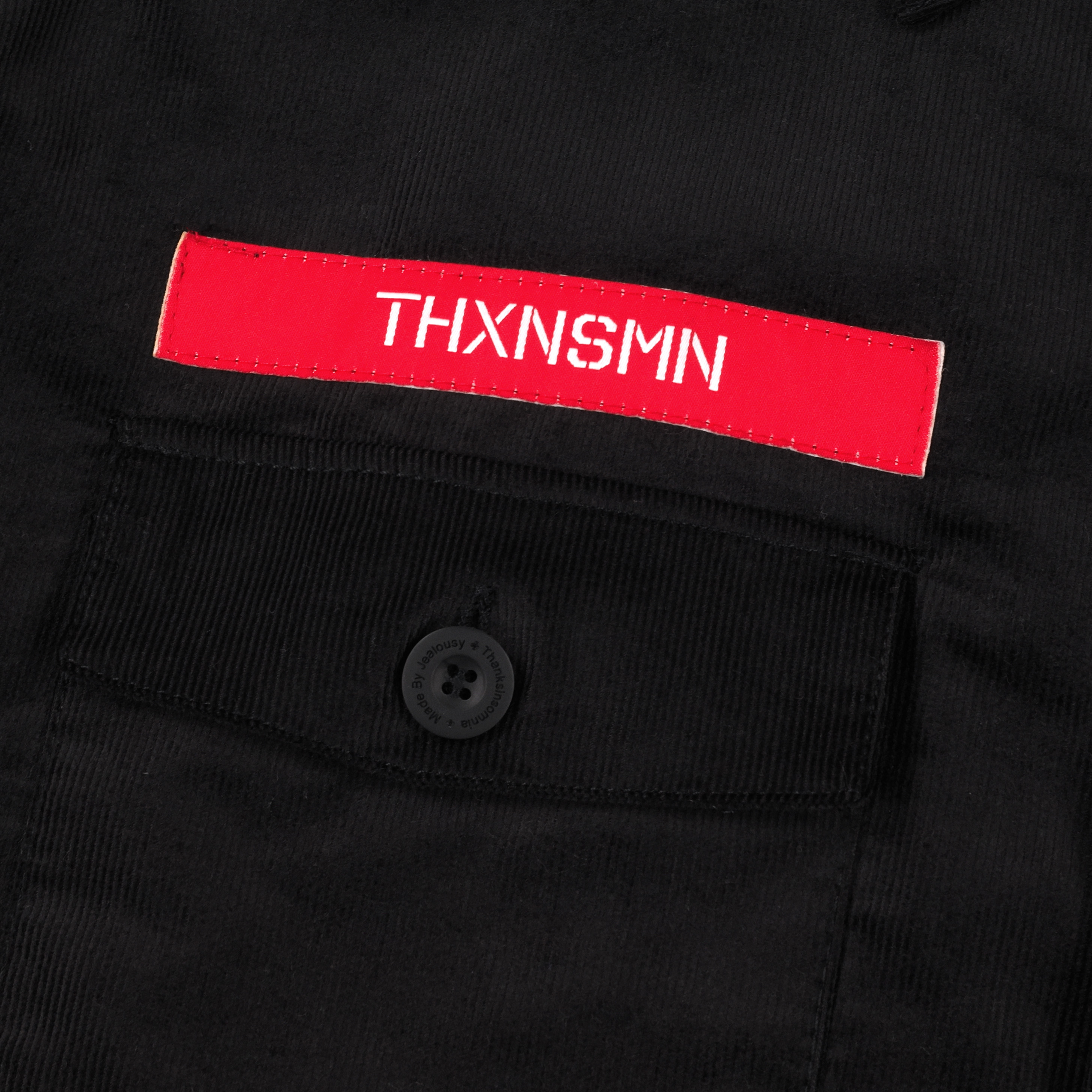Oversized Shirt Jacket Renata Black Thanksinsomnia