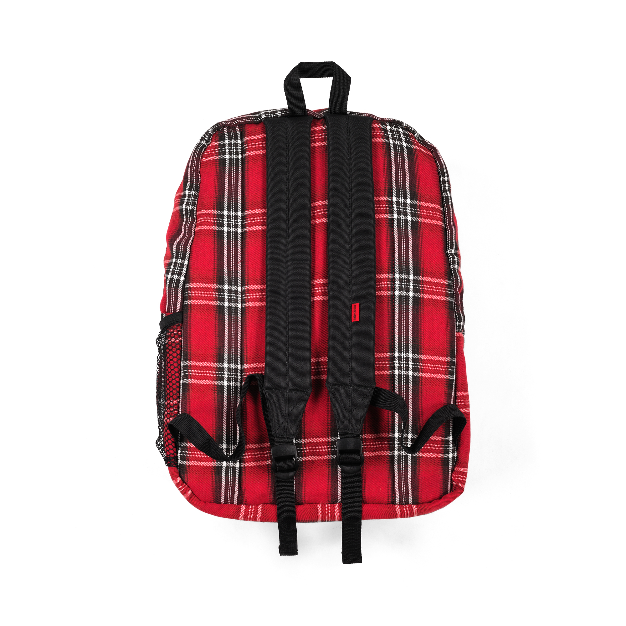 Backpack Laine Red Plaid Thanksinsomnia