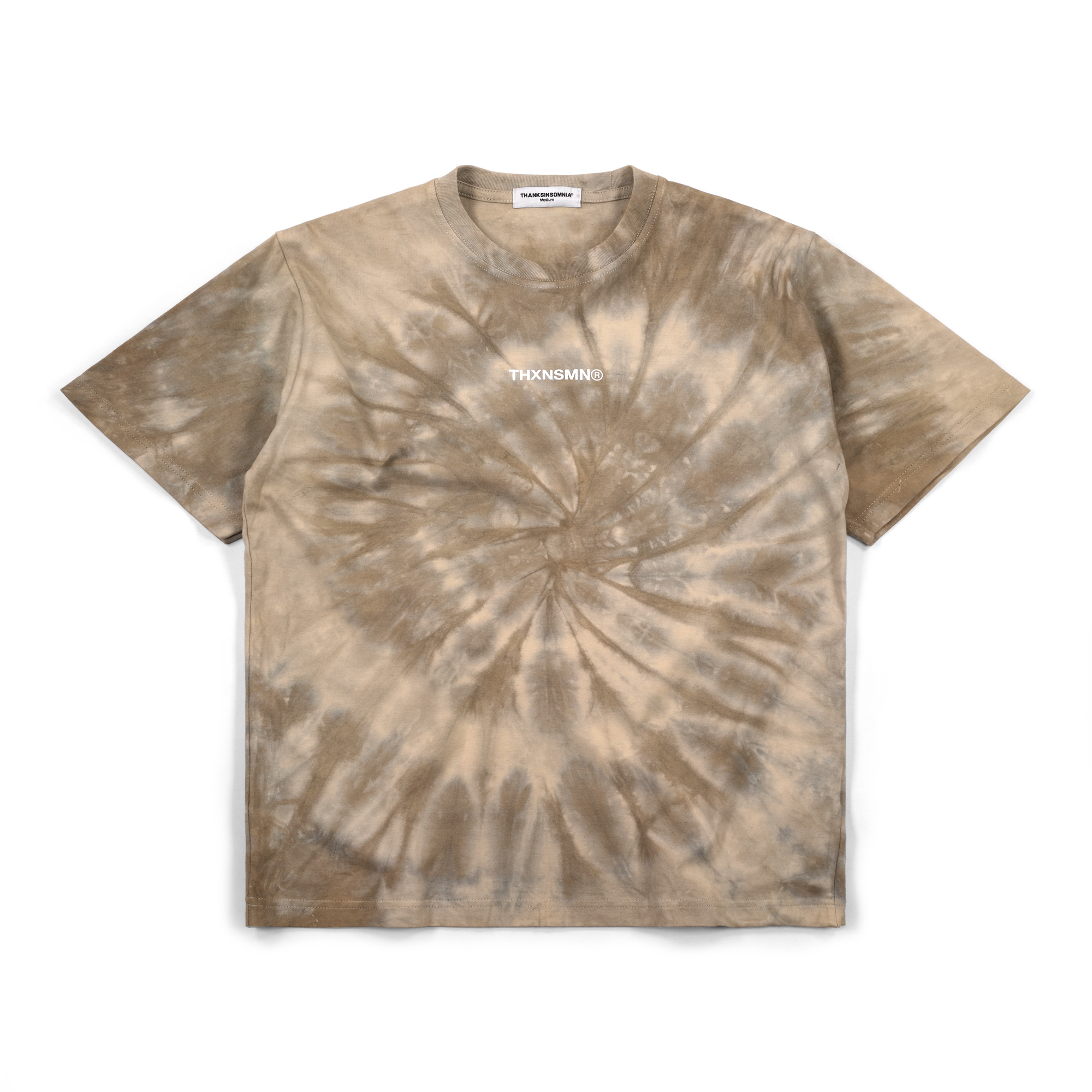 Tshirt Stevania Ash Brown Tie-Dye Thanksinsomnia
