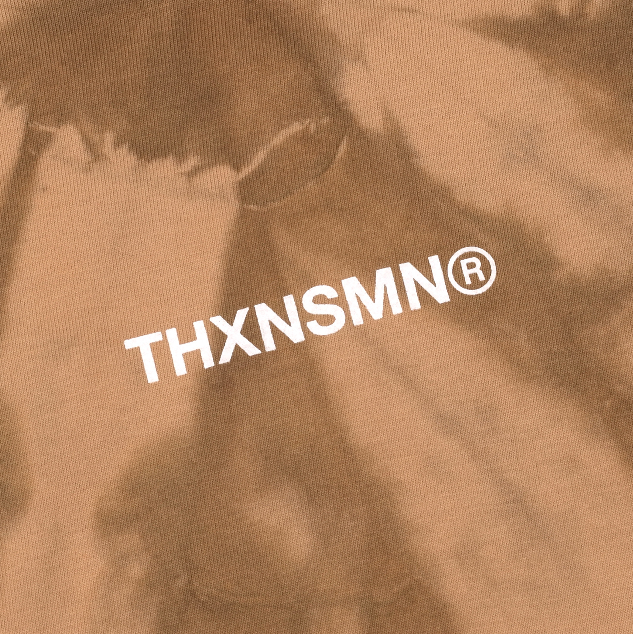Tshirt Stevania Caramel Brown Tie-Dye Thanksinsomnia