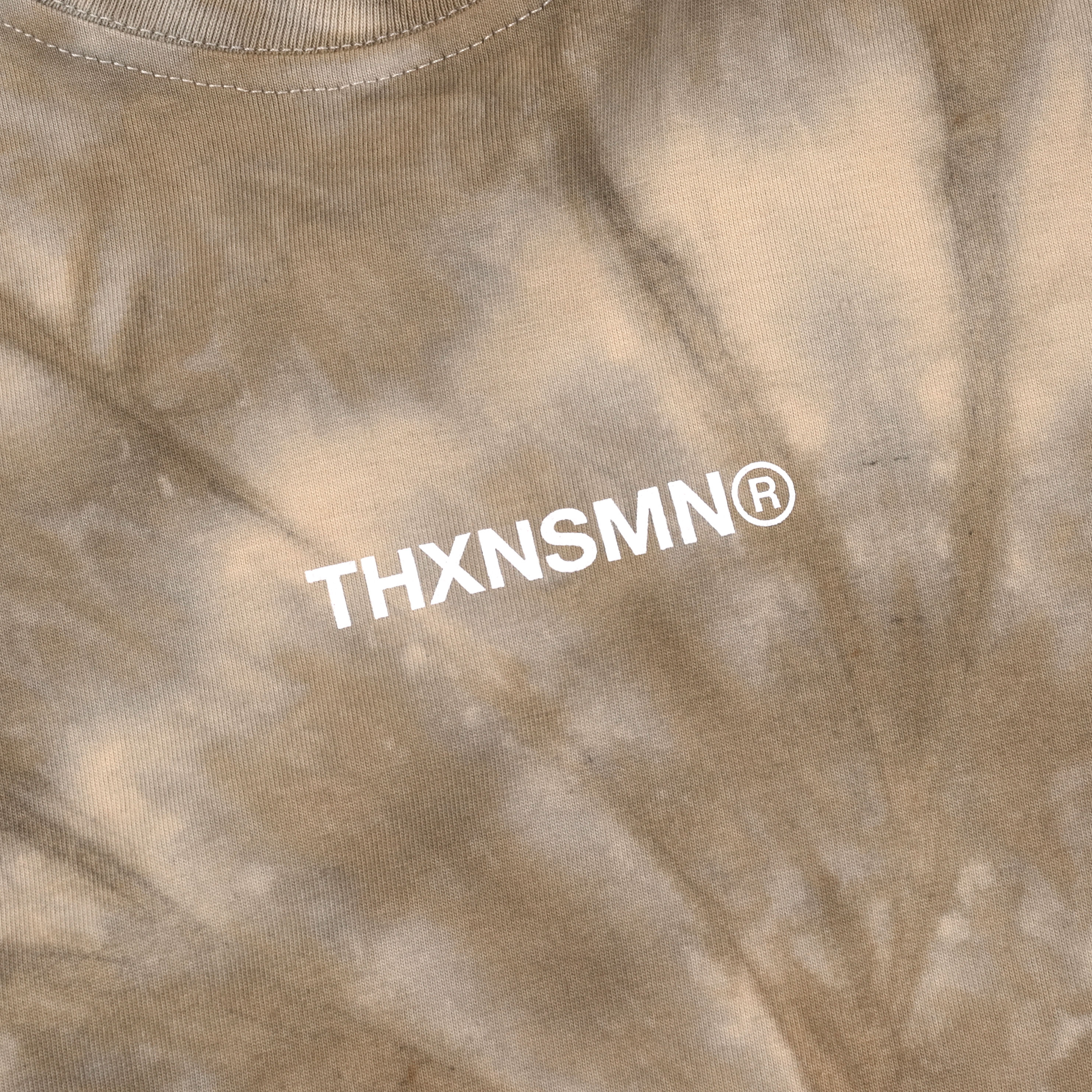 Tshirt Stevania Ash Brown Tie-Dye Thanksinsomnia