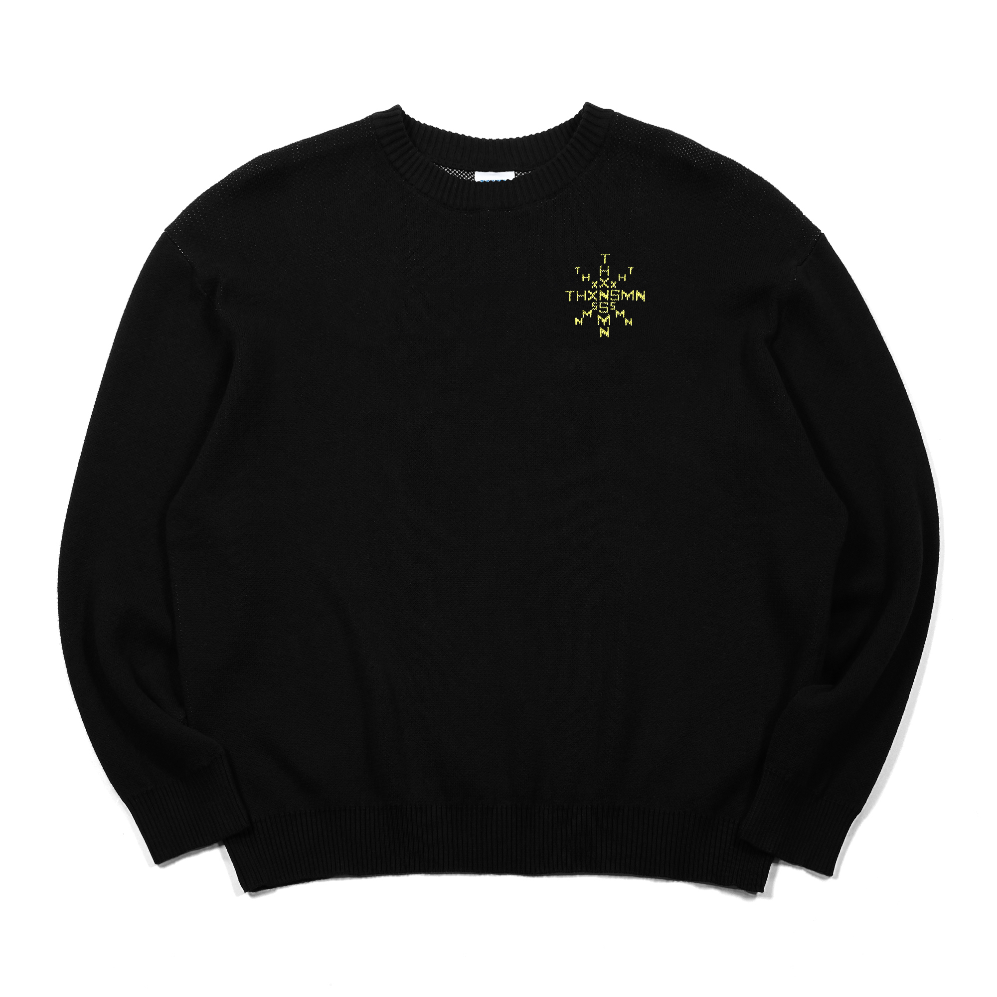 Sweater Esperia Black Yellow Thanksinsomnia
