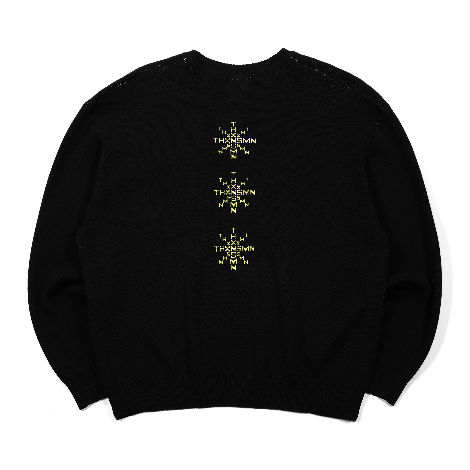 Sweater Esperia Black Yellow Thanksinsomnia