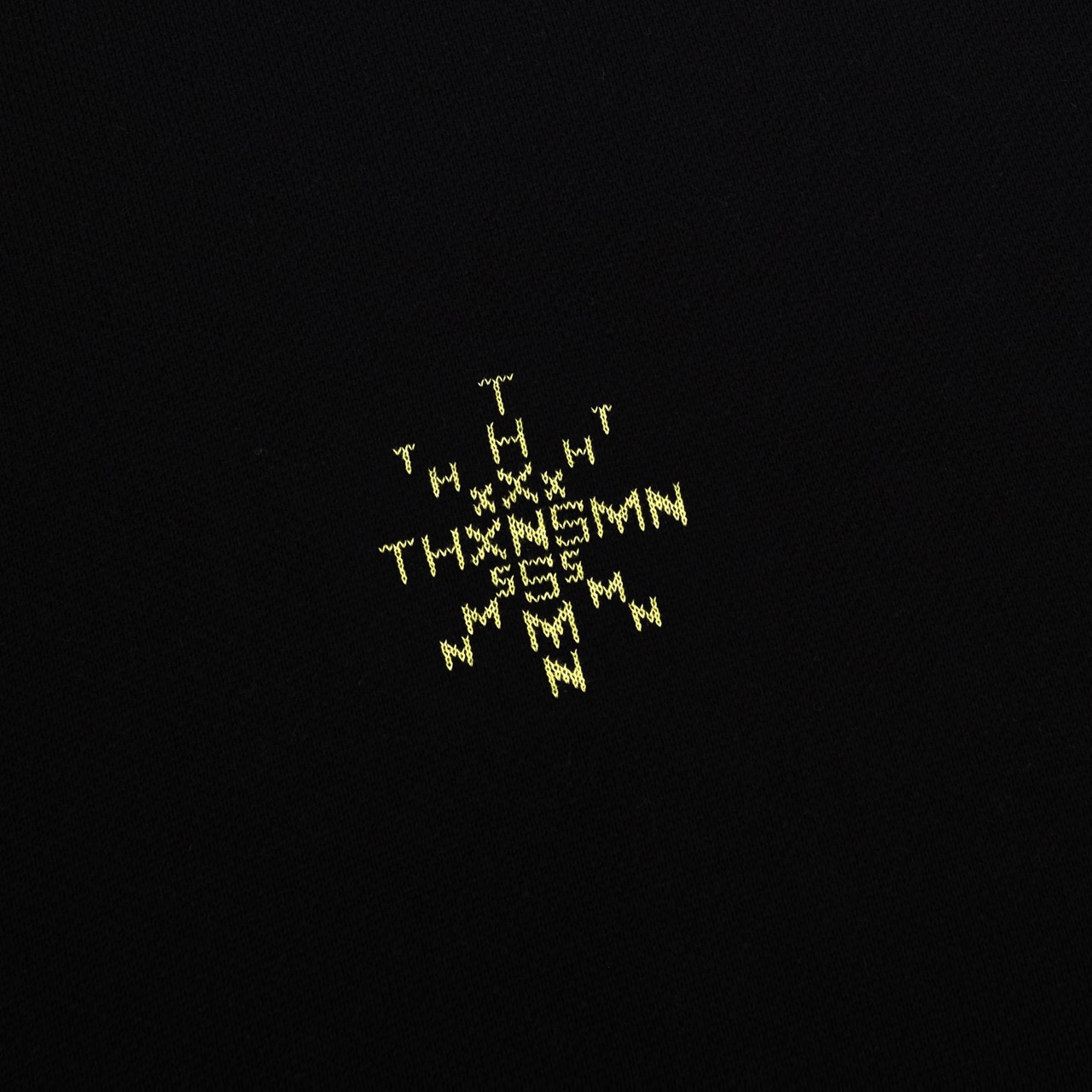 Sweater Esperia Black Yellow Thanksinsomnia